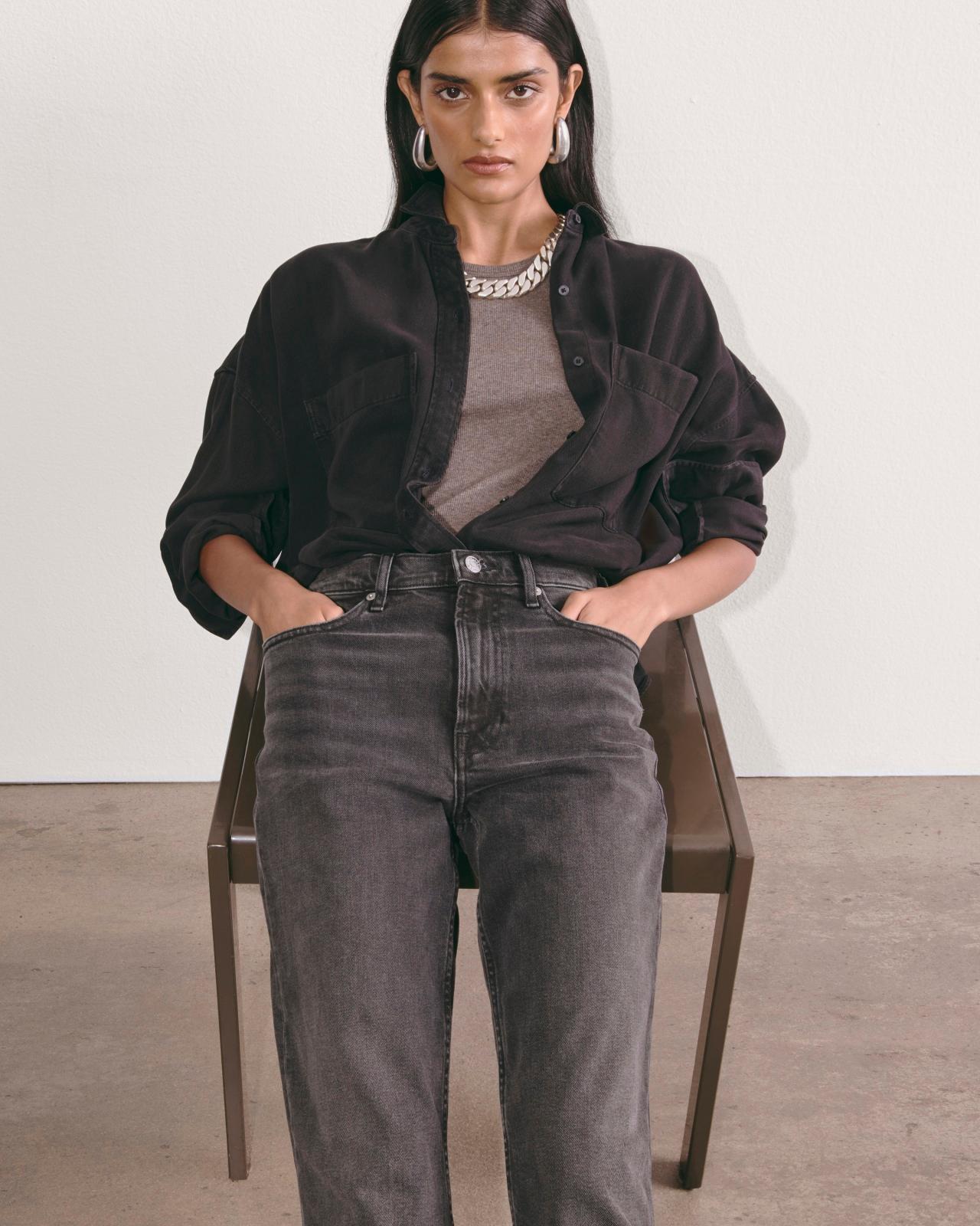 Womens Cheeky Straight Jean by Everlane Product Image