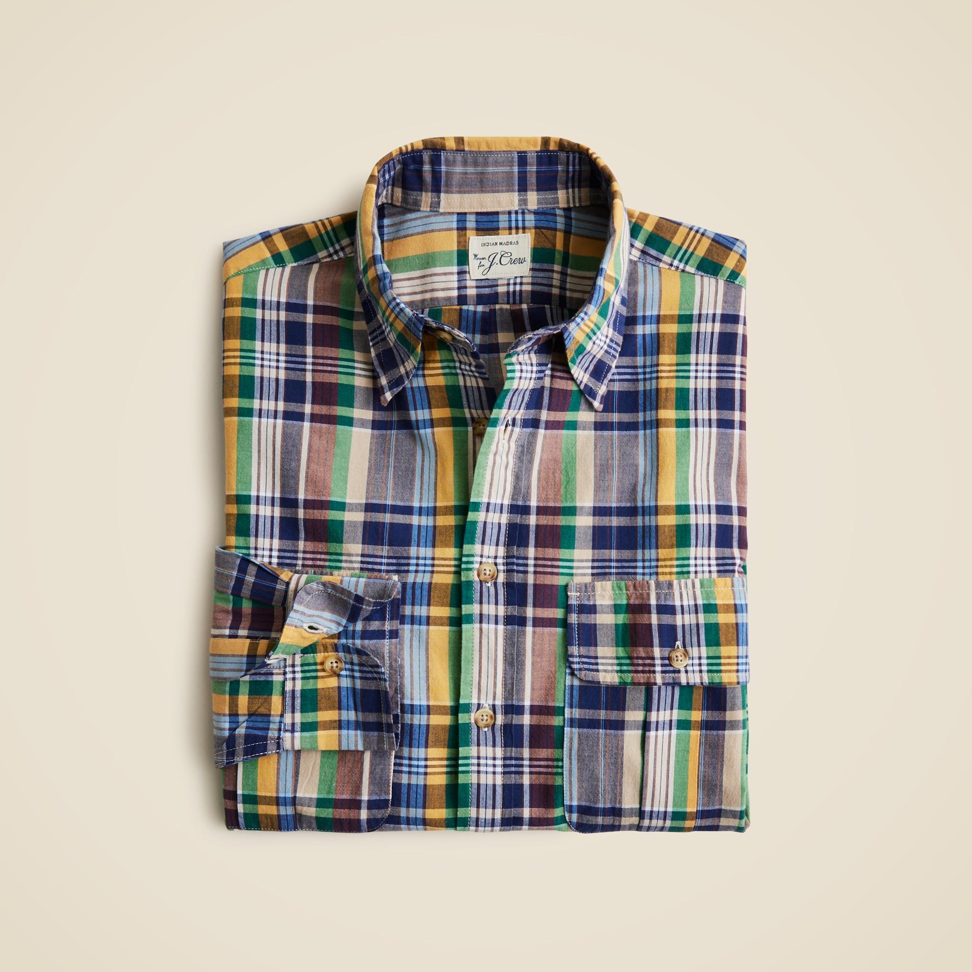 Two-pocket workshirt in Indian madras Product Image