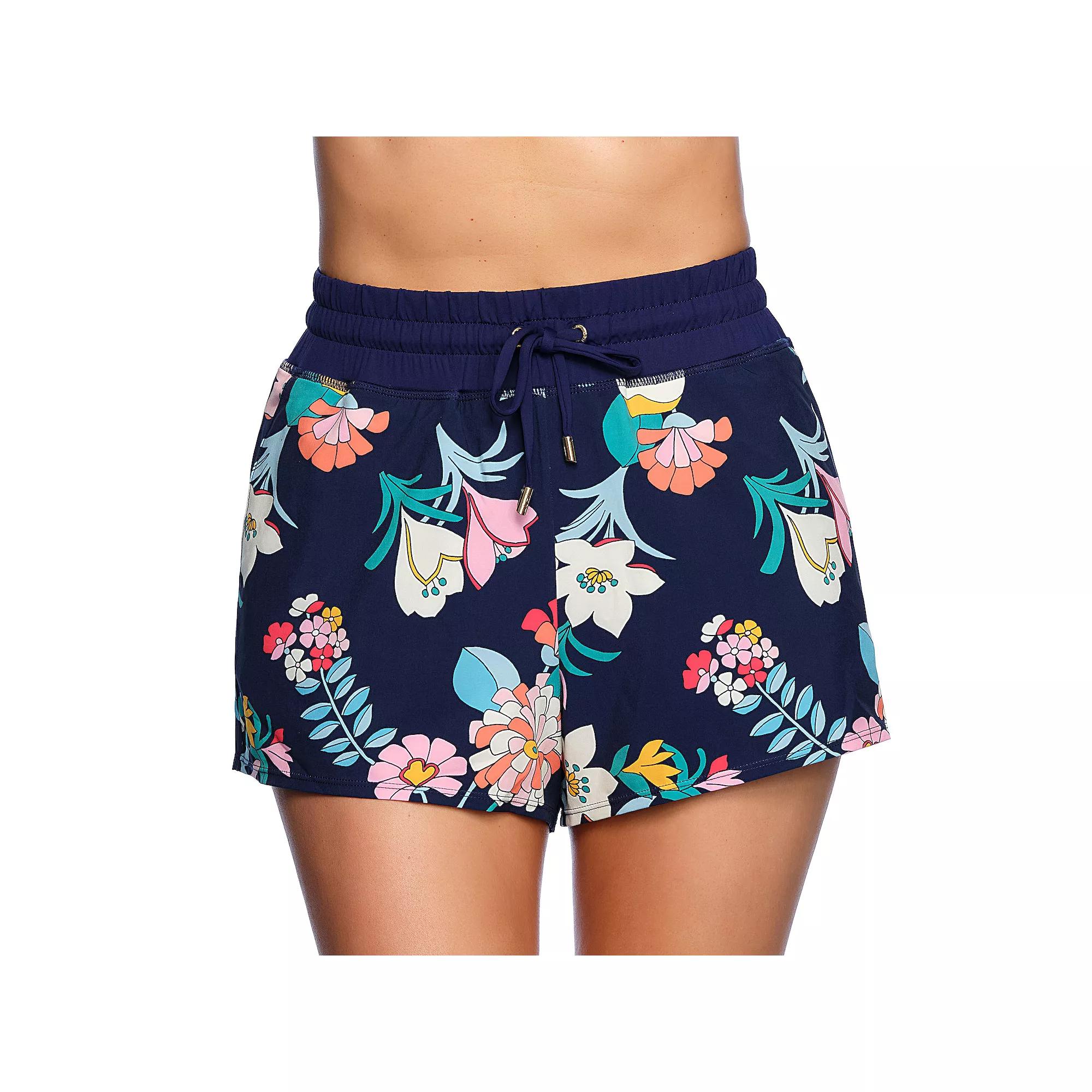 Women's LOFT Woven Board Short with Drawstring,  Product Image