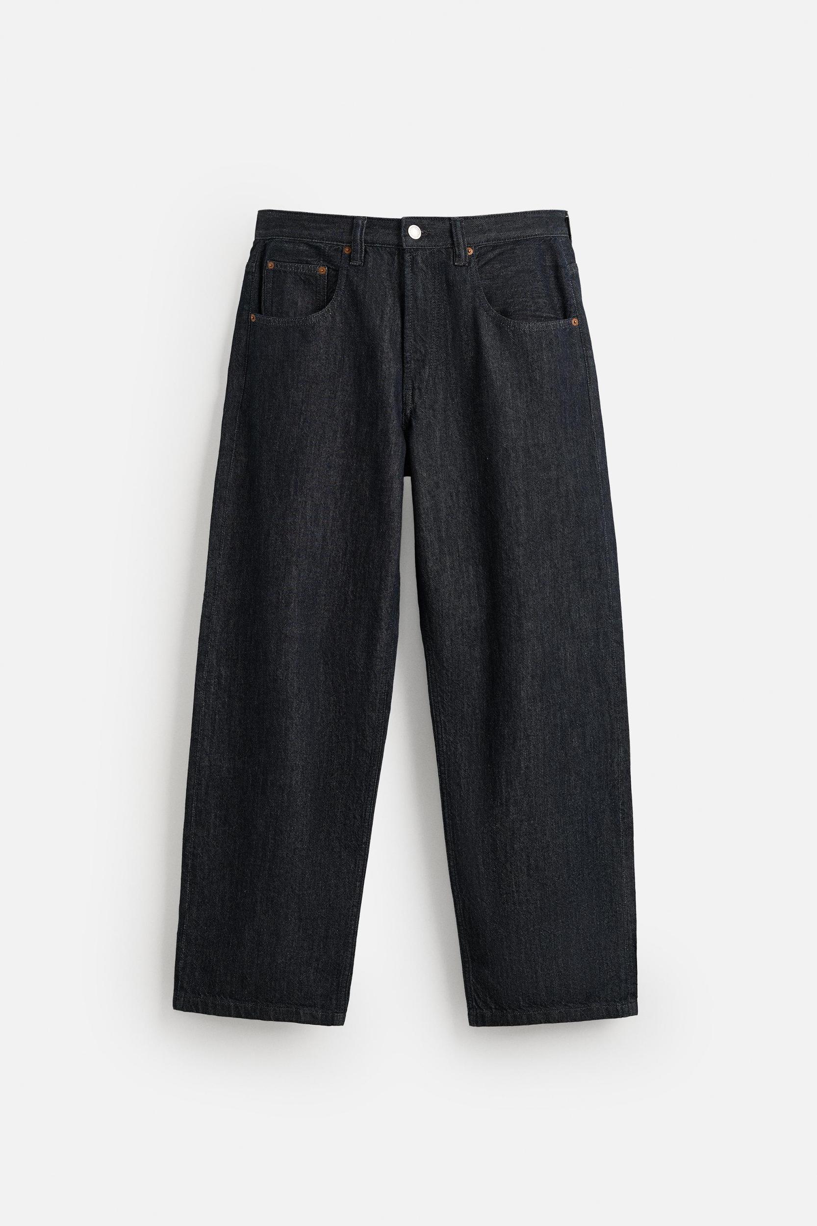 LIGHTWEIGHT BAGGY FIT JEANS Product Image