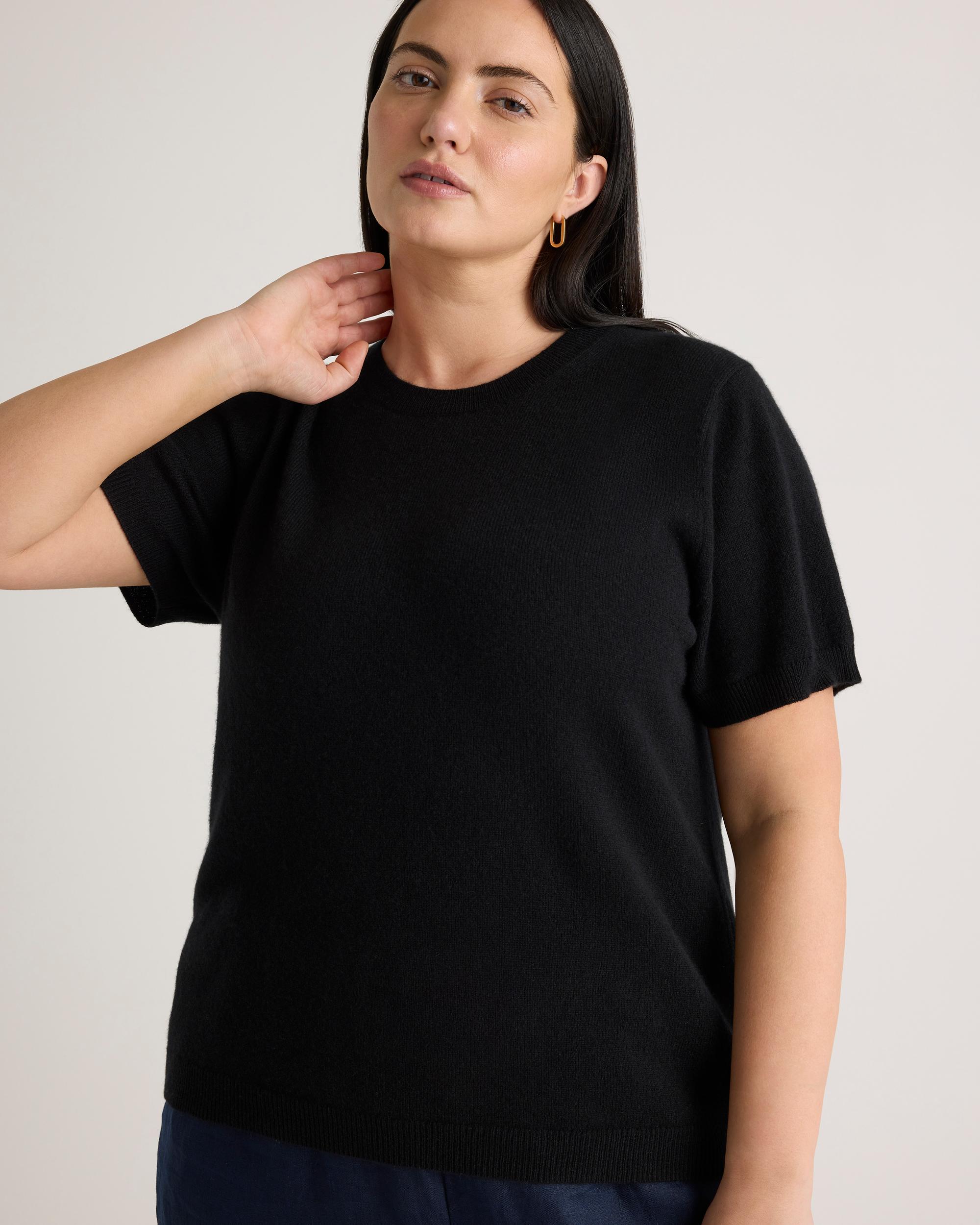 Quince | Women's Mongolian Cashmere T-Shirt Product Image