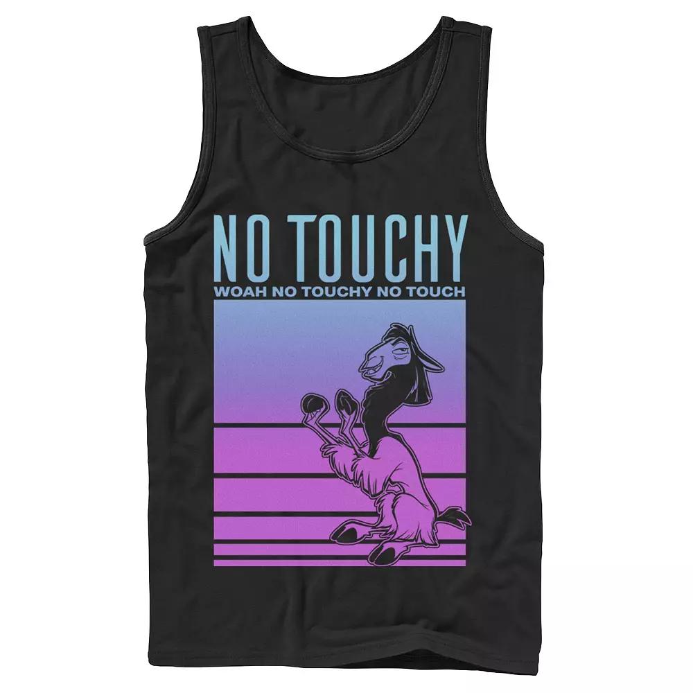 Disneys The Emperors New Groove No Touchy Gradient Color Mens Tank Top Product Image
