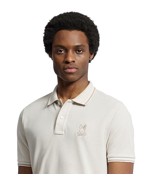 Psycho Bunny Baxter Pique Short Sleeve Polo Shirt Product Image