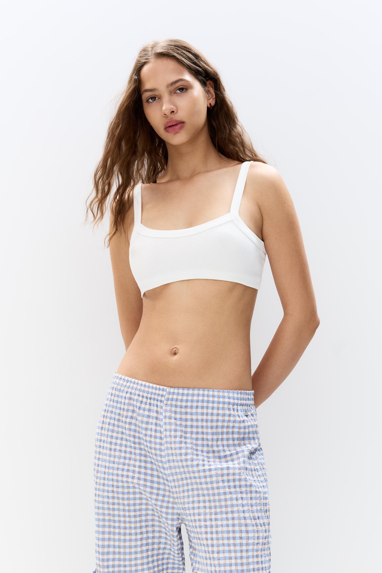 Strappy top with logo Product Image