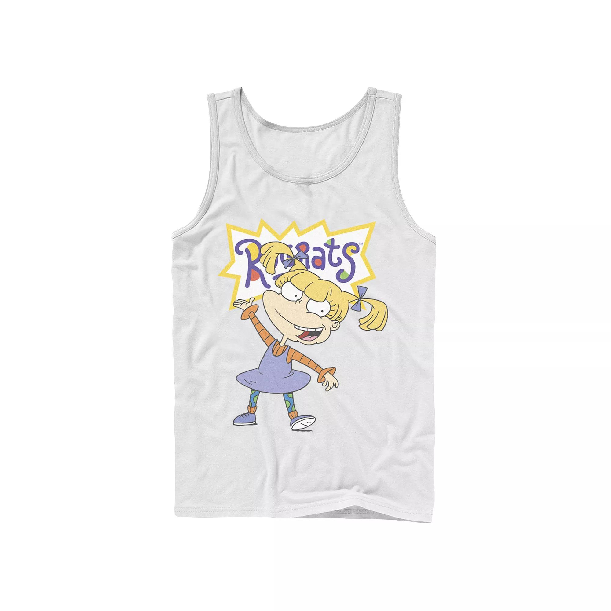 Men's Nickelodeon Rugrats Angelica Simple Portrait Graphic Tank Top,  Product Image