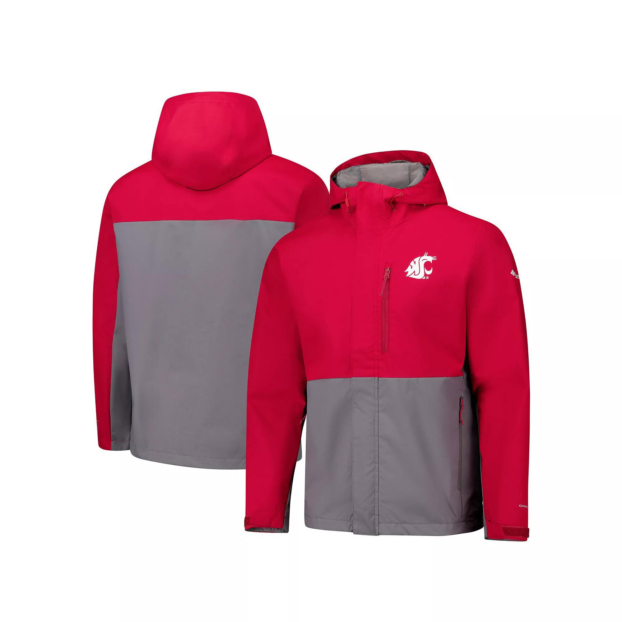 Columbia Men's Collegiate Field Bound Jacket - Tall - Washington State- Product Image