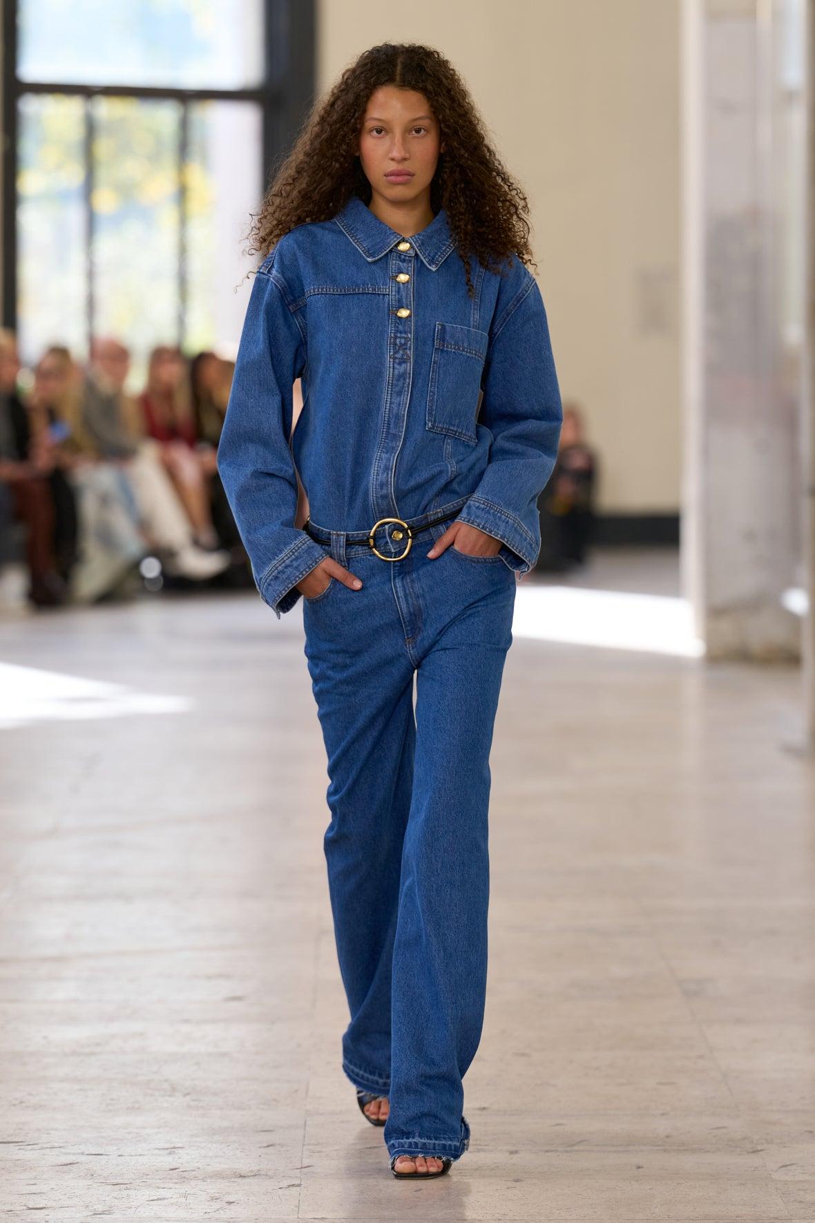 Rylan Long Sleeve Denim Shirt Product Image