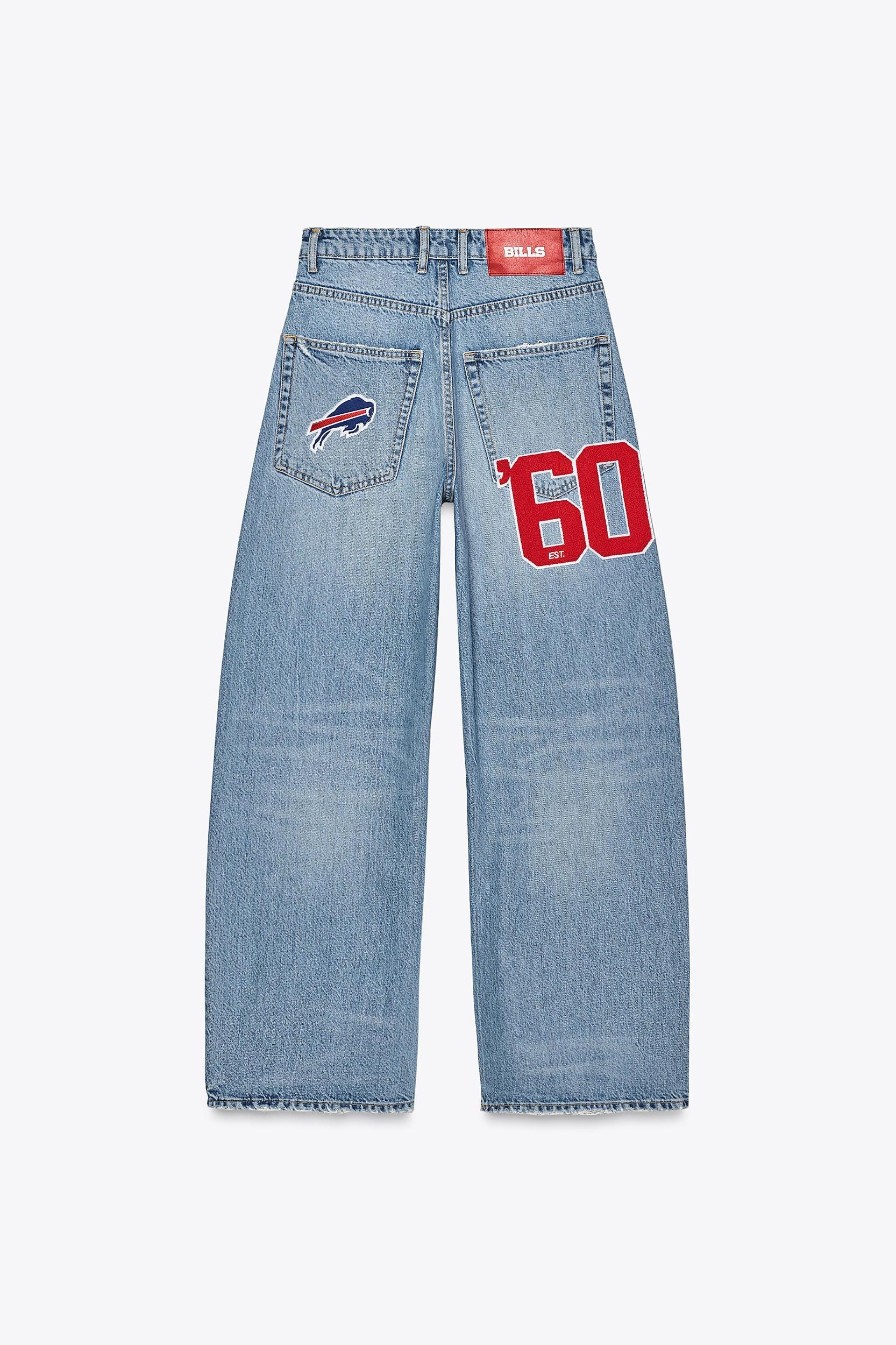 TRF MID-RISE BAGGY NFL JEANS Product Image