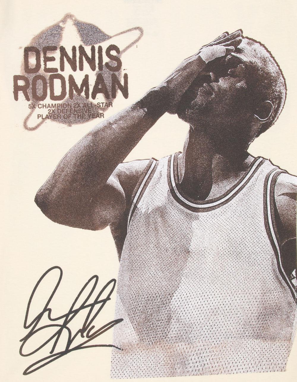 RODMAN Stats Mens Boxy Tee - SAND Product Image