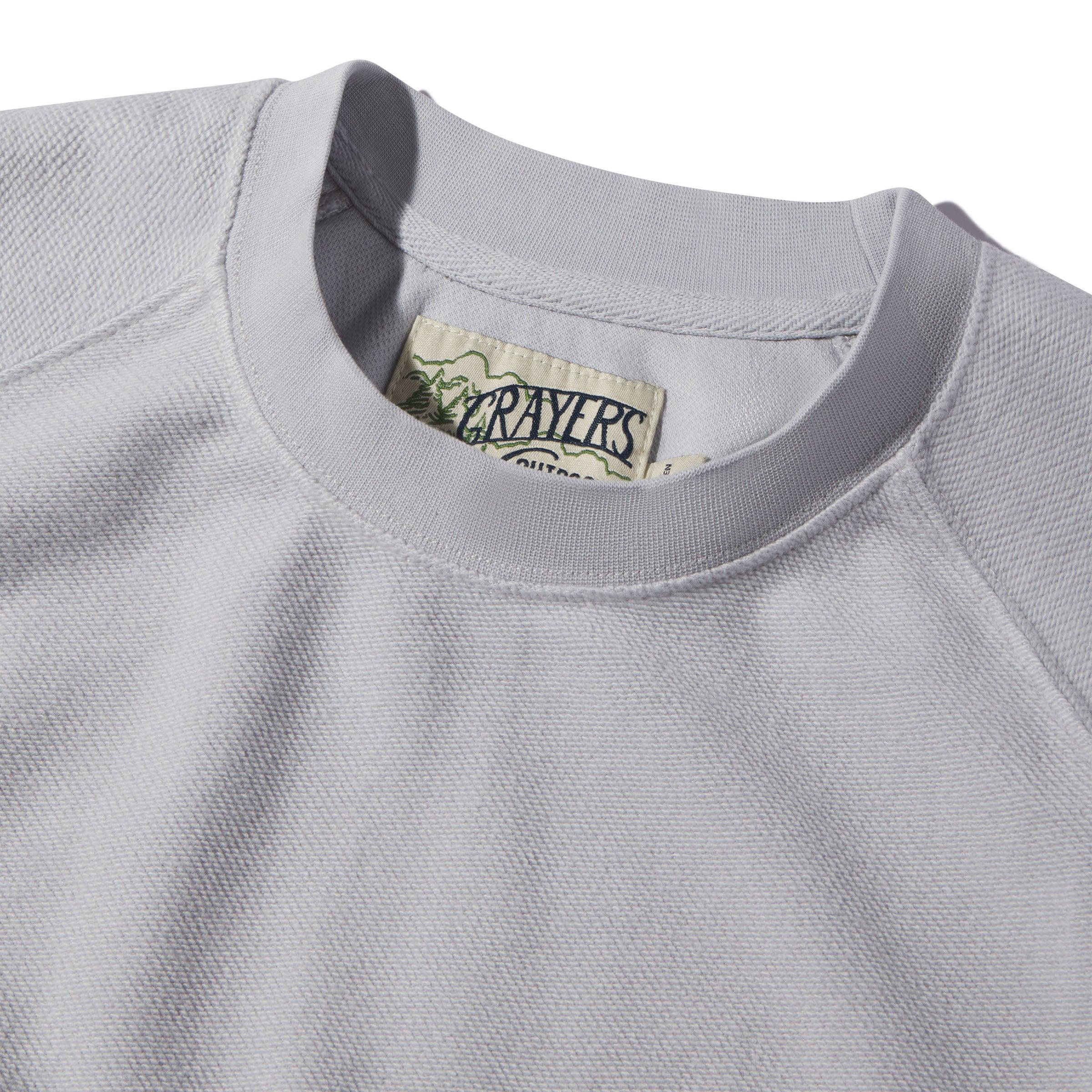 Dunlop Reverse Fleece Crew Neck - Glacier Gray Product Image
