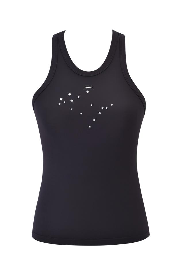 GEMINI ZODIAC TANK - BLACK Product Image