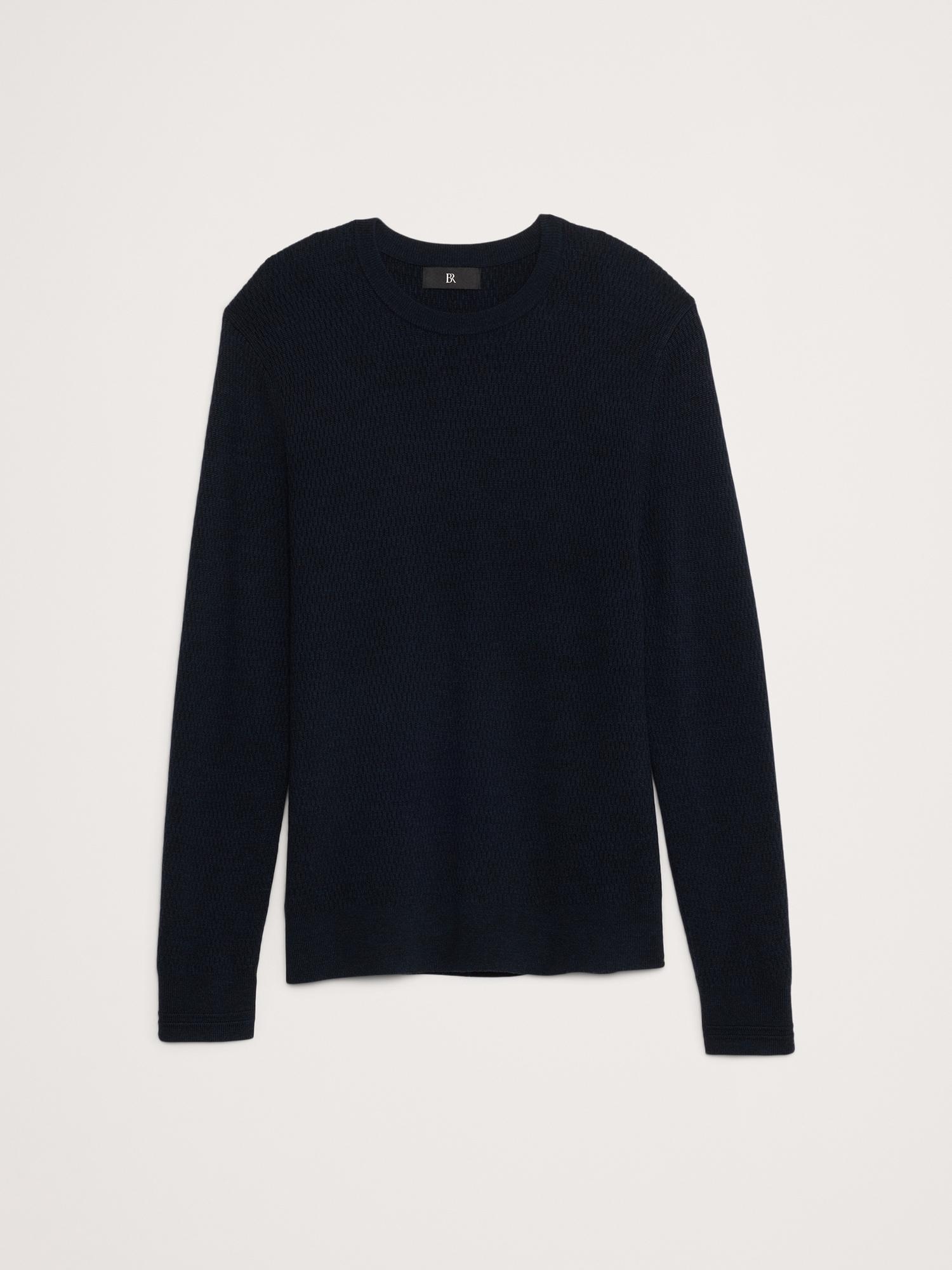 Merino Thermal-Knit Sweater Product Image