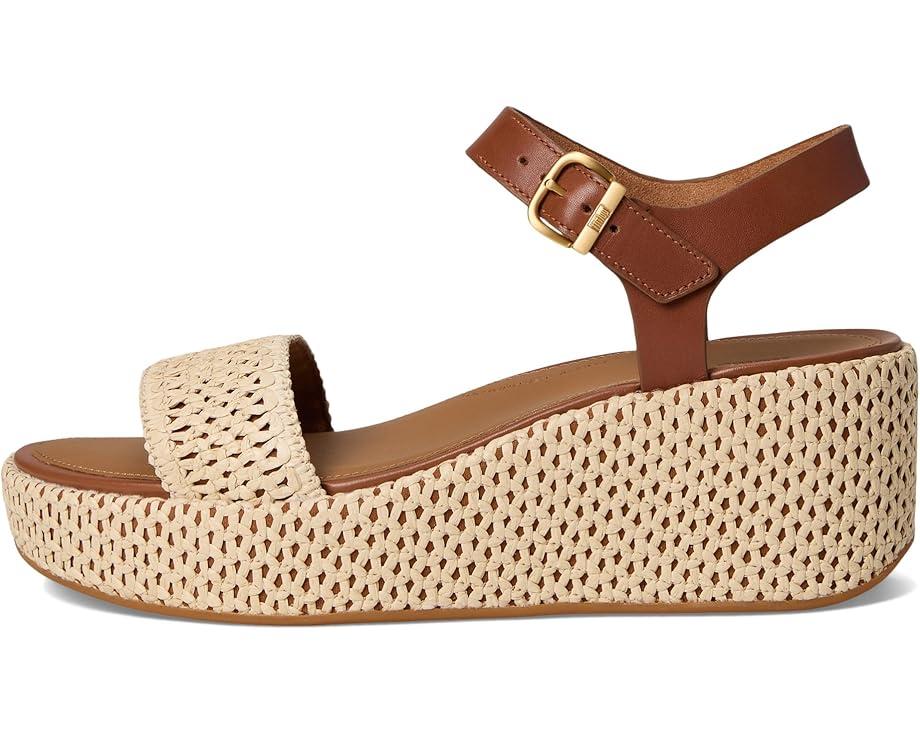 Women's FitFlop Platfforms Woven Wedge Ankle-Strap Sandals Product Image
