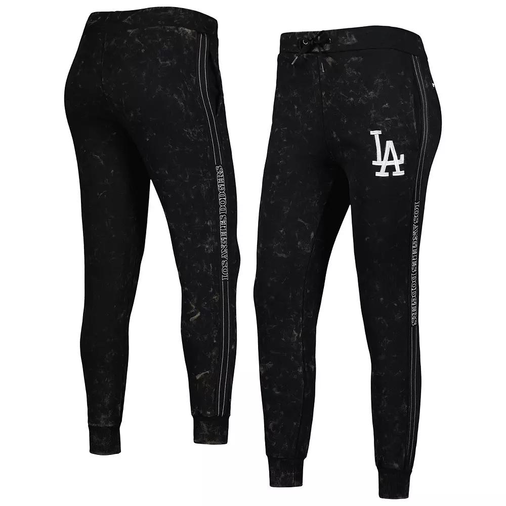 Women's The Wild Collective Black Los Angeles Dodgers Marble Jogger Pants, Size: 2XL Product Image