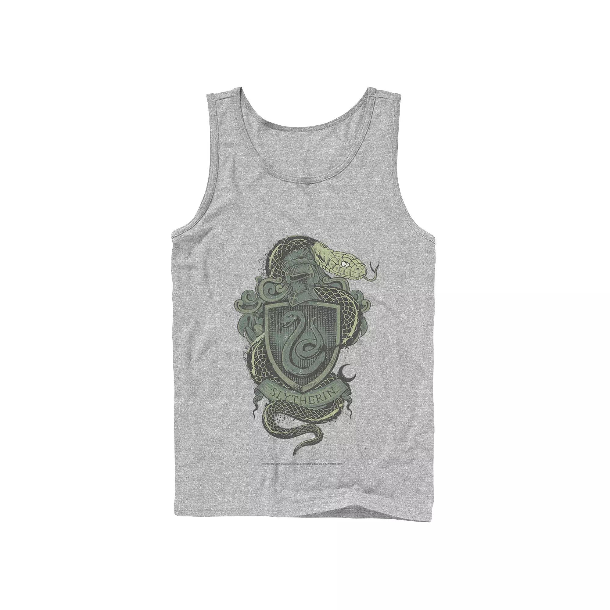 Men's Harry Potter Slytherin House Crest Tank Top,  Product Image