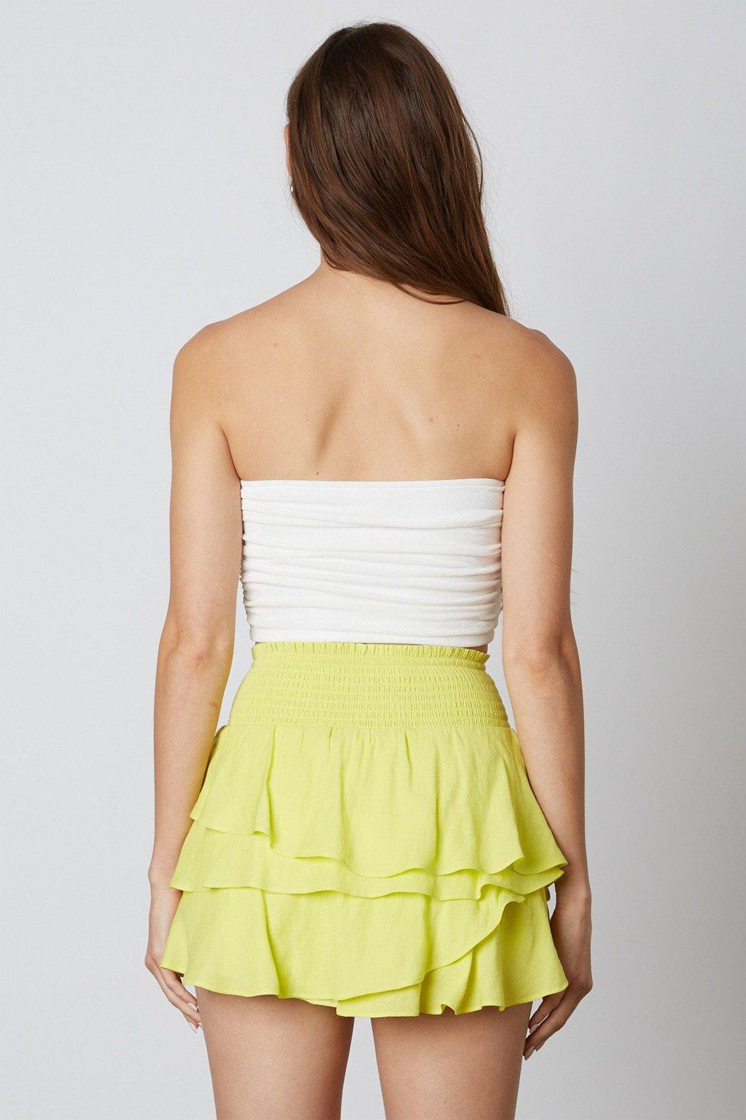 Limon Ruffle Mini Skort Product Image