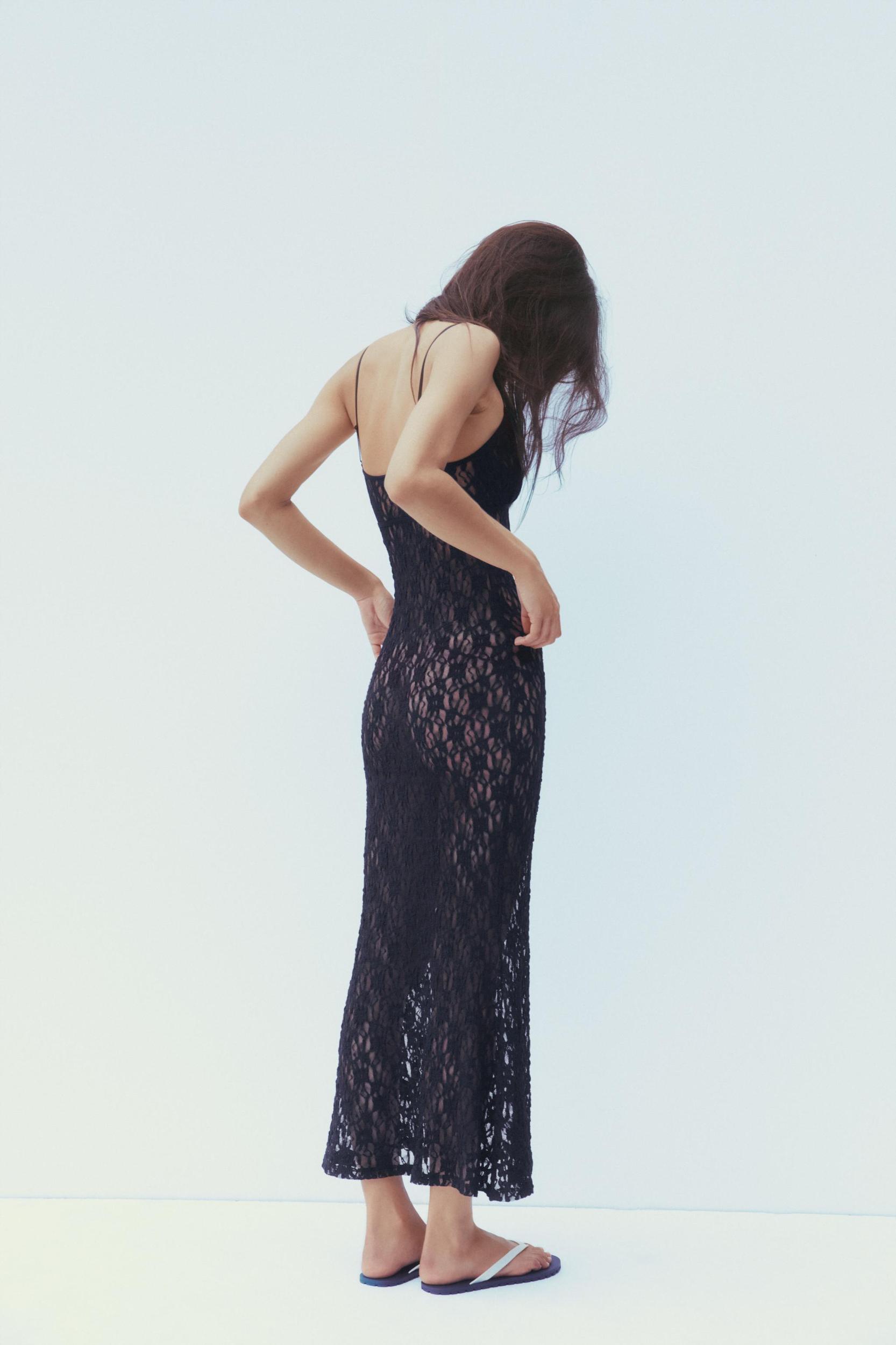 LONG LACE DRESS Product Image