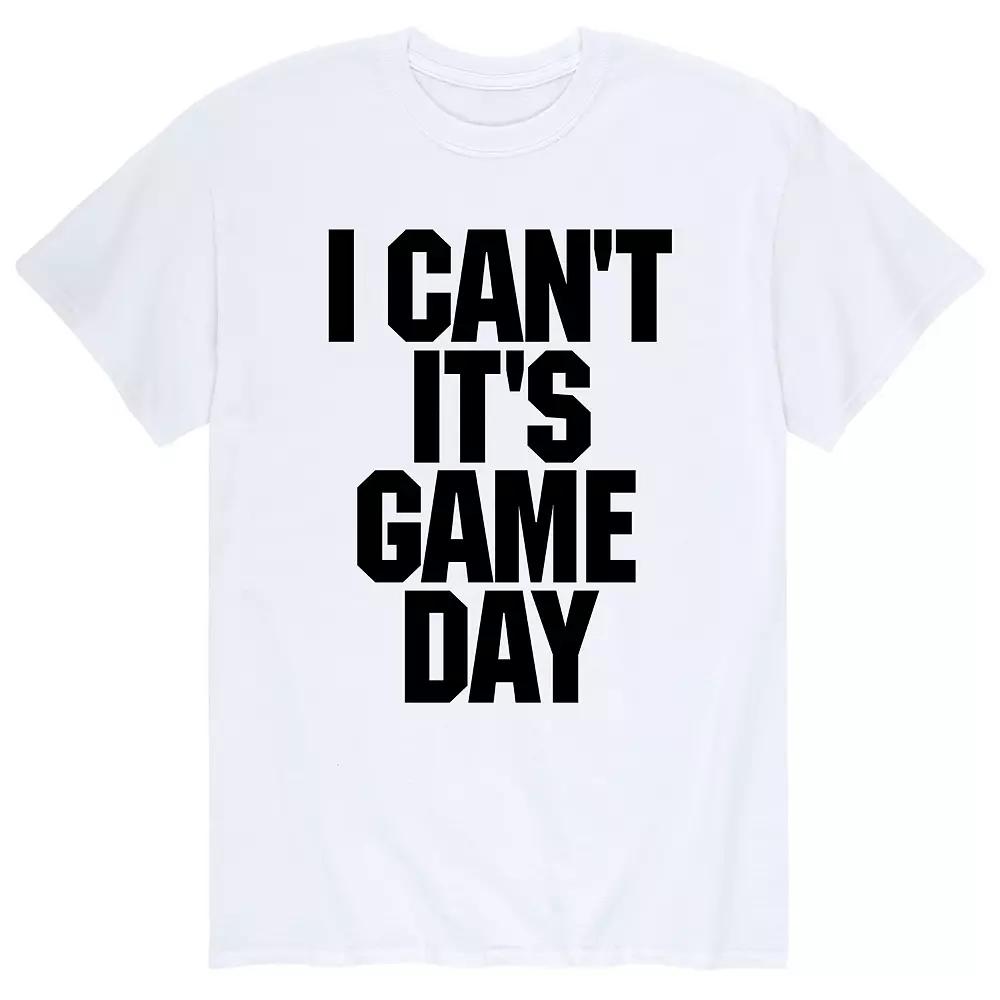Men's I Can't It's Gameday Tee,  Product Image
