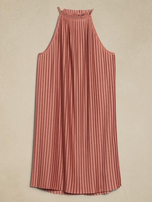 Pleated Mini Dress Product Image