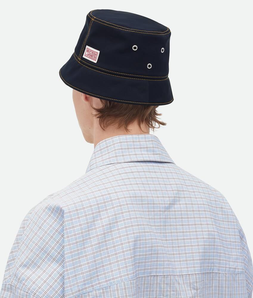 Men's Tech Nylon Bucket Hat in Navy Product Image