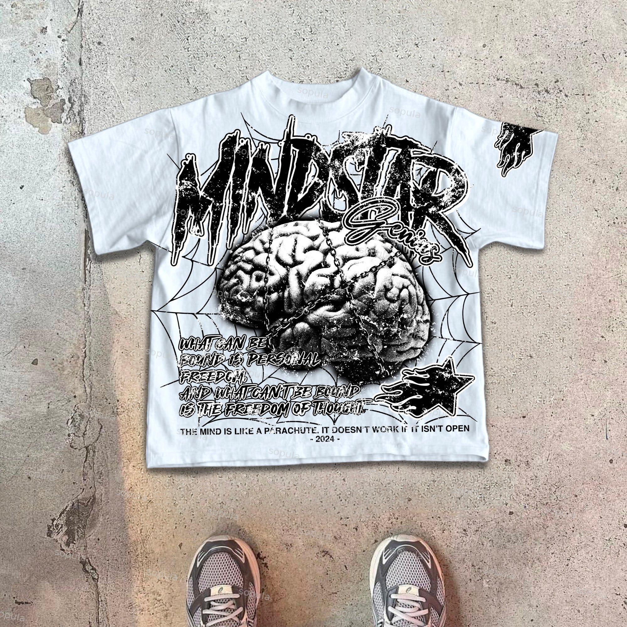 Men's MindStar the Shackles of Thought Graphic Cotton T-Shirt Product Image