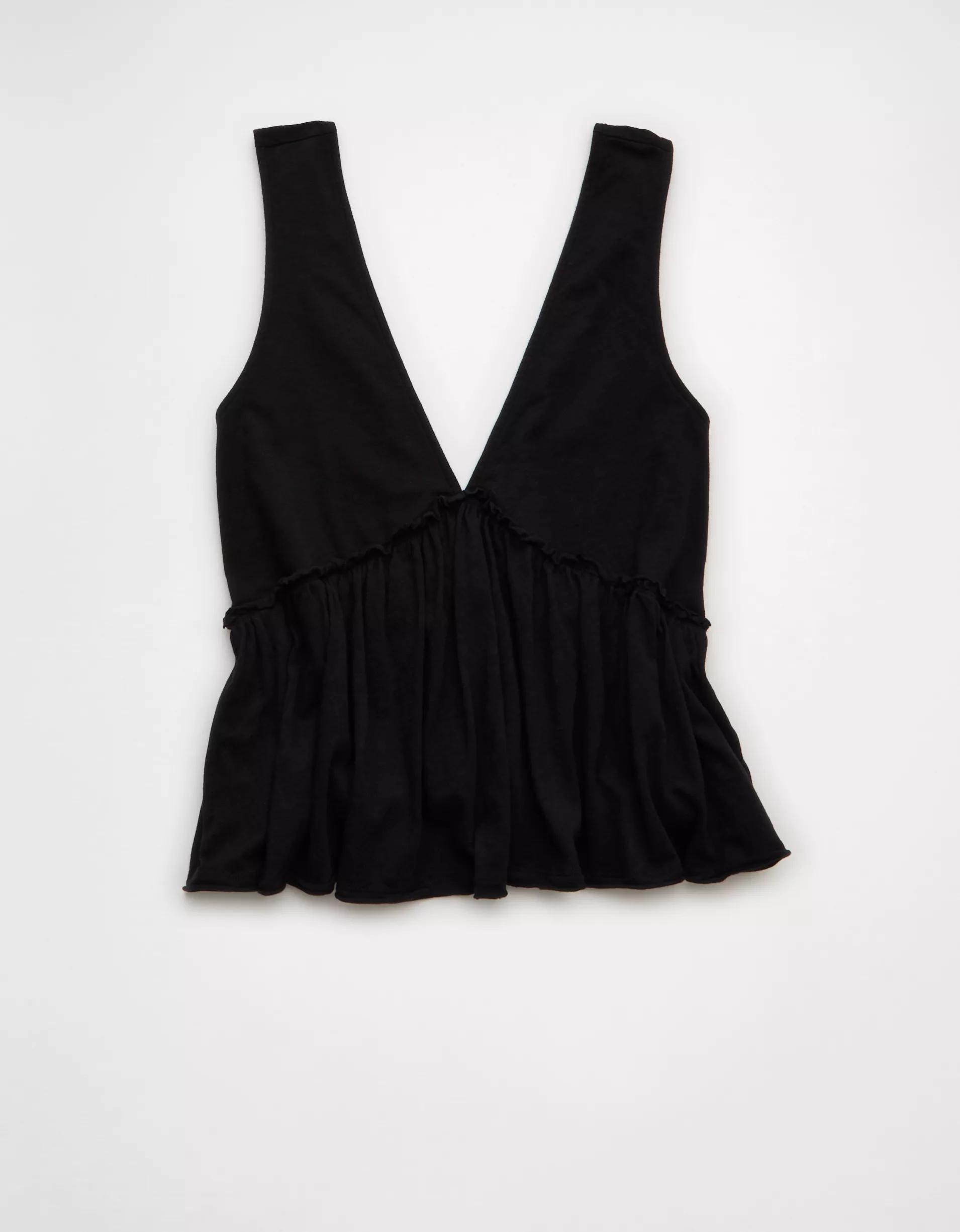 AE Sunchaser Knit V-Neck Swing Tank Top Product Image