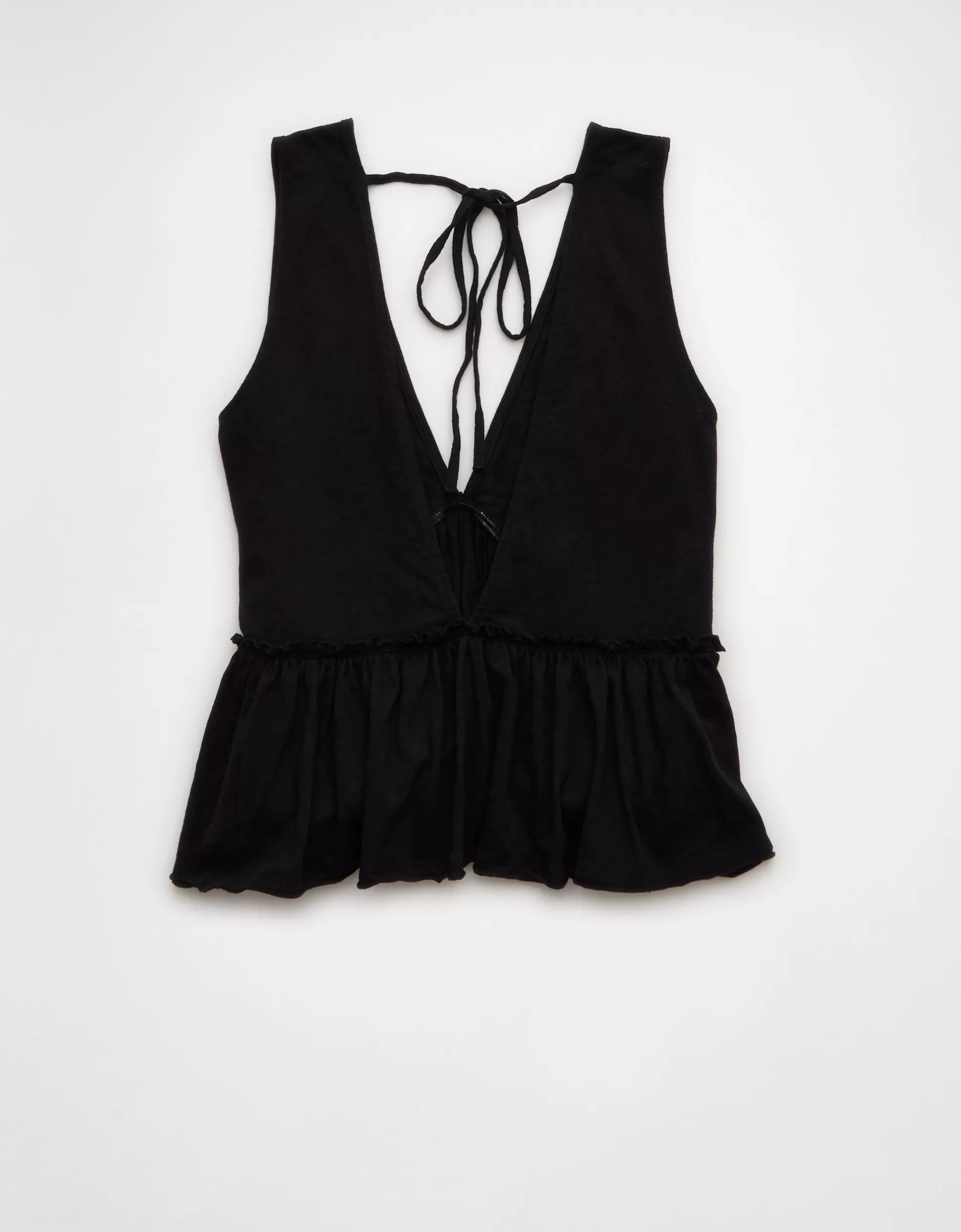 AE Sunchaser Knit V-Neck Swing Tank Top Product Image