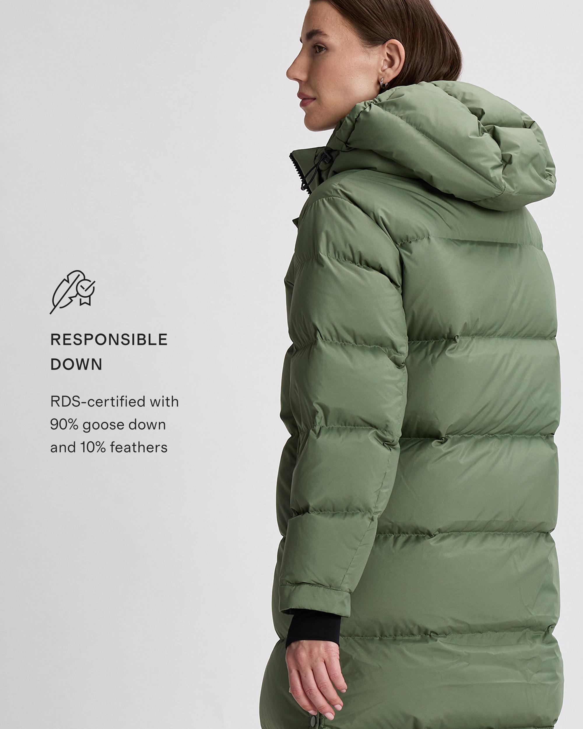 Quince | Women's Responsible Down Long Puffer Jacket Recycled Polyester Product Image