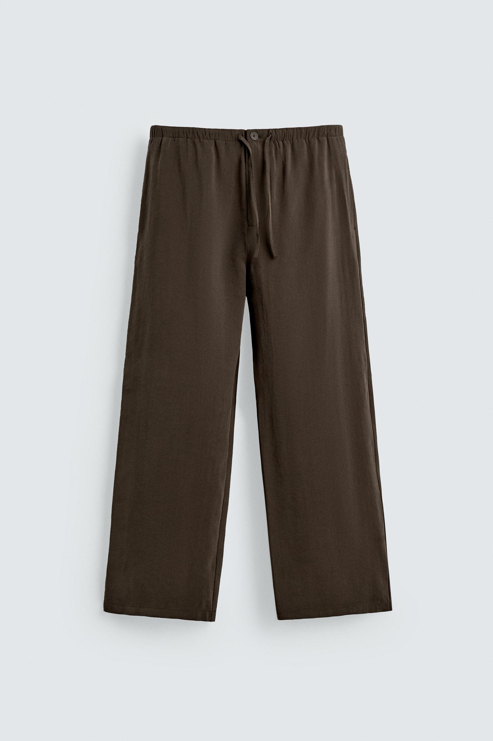 RELAXED FIT FLOWY PANTS Product Image
