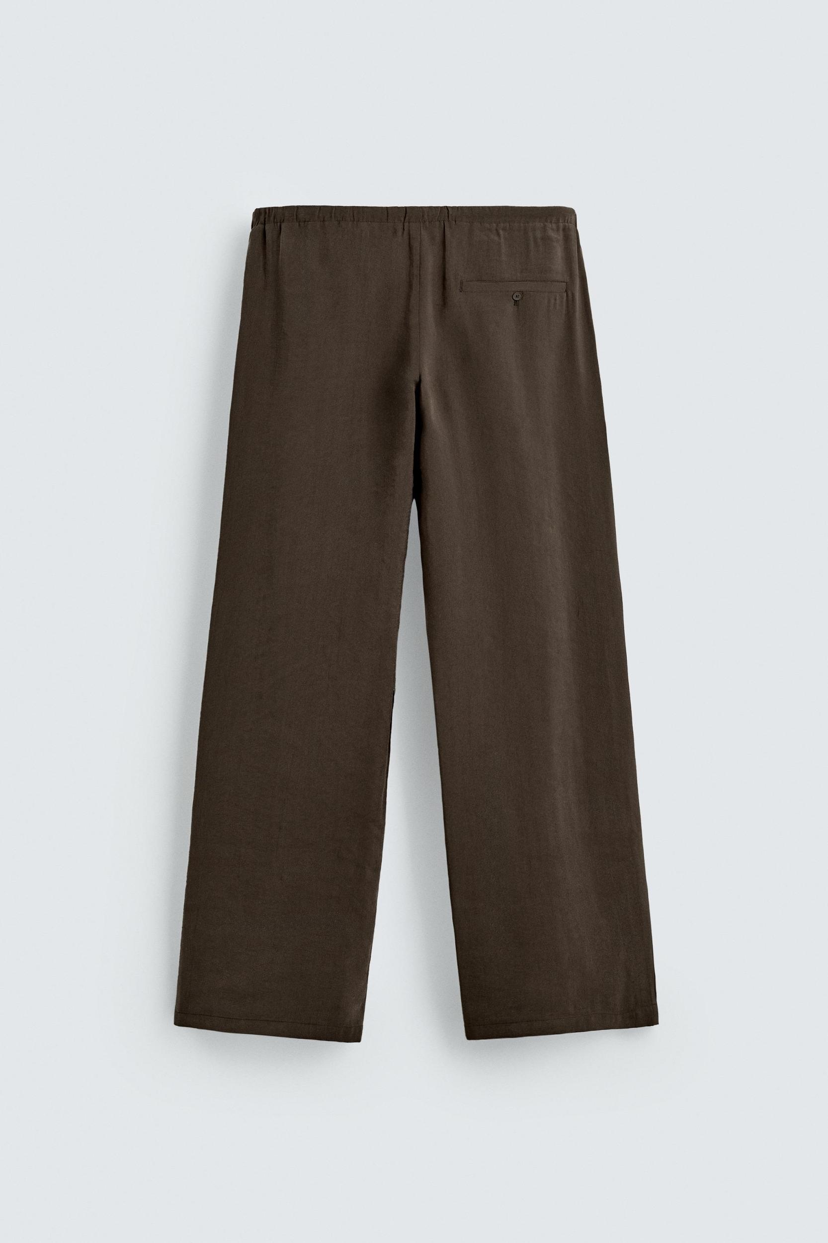 RELAXED FIT FLOWY PANTS Product Image