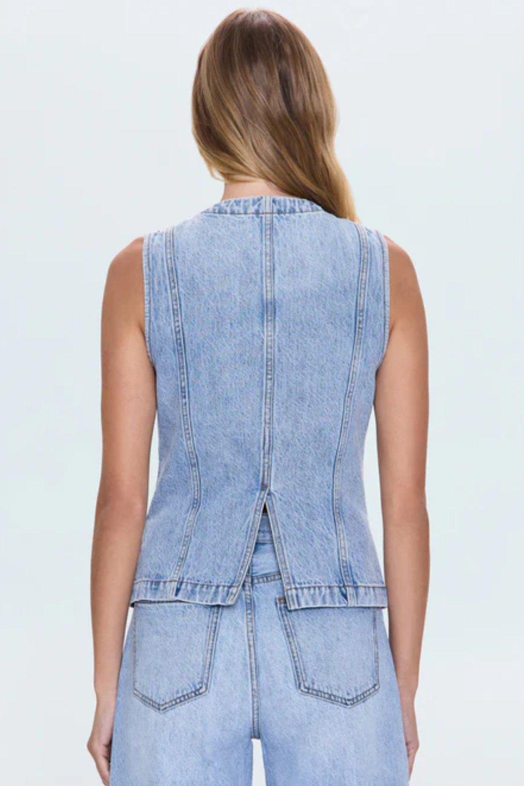 Gia Vest in Gaze Product Image