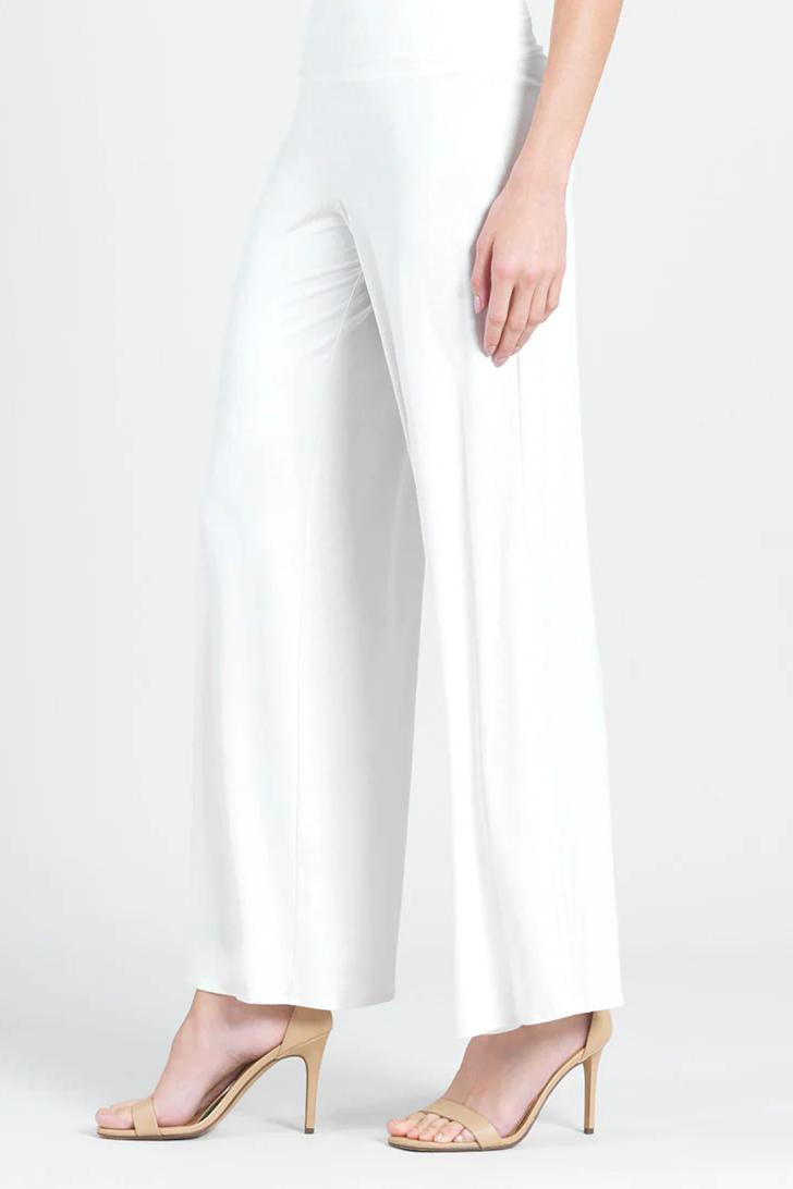 Silky Crushed Knit Palazzo Pant Product Image