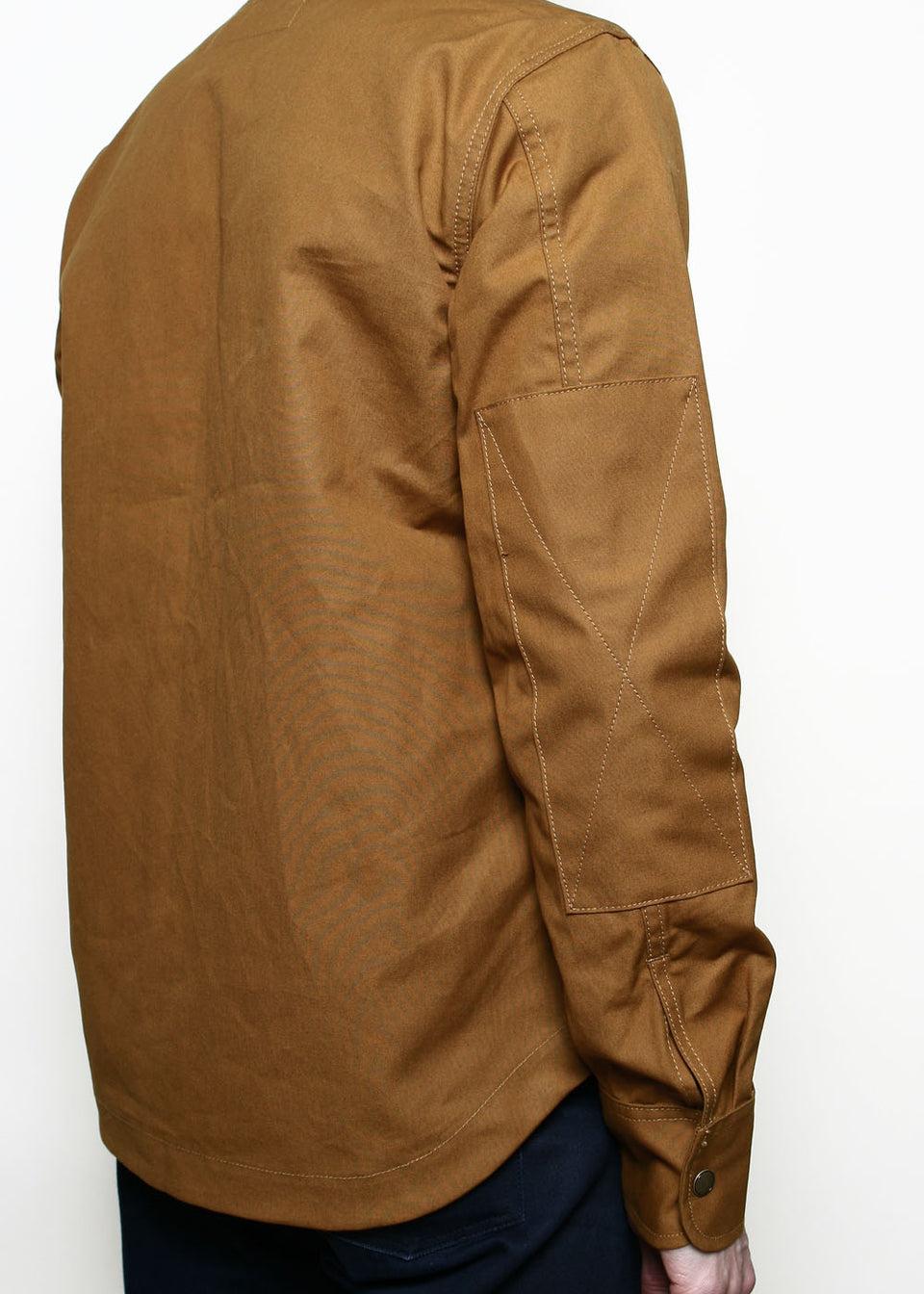 Patrol Shirt // Dry Wax Canvas Gold Product Image