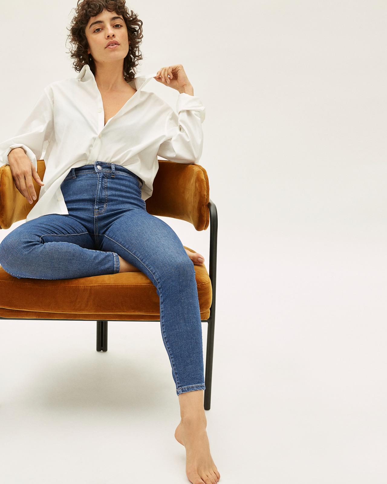 Womens Way-High Clean Front Skinny Jean by Everlane Product Image