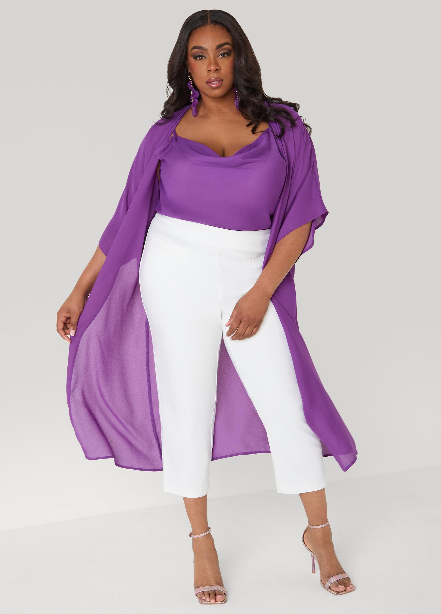 Cowl Neck Crepe Cami Product Image