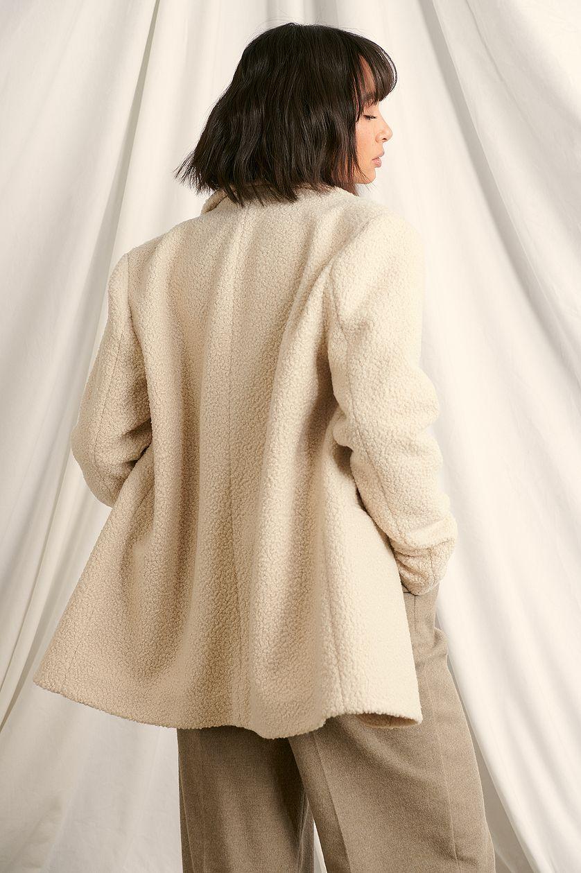 Oversized Fluffy Blazer Product Image