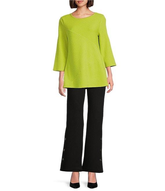 Slim Factor by Investments Flare 3/4 Sleeve Top Product Image