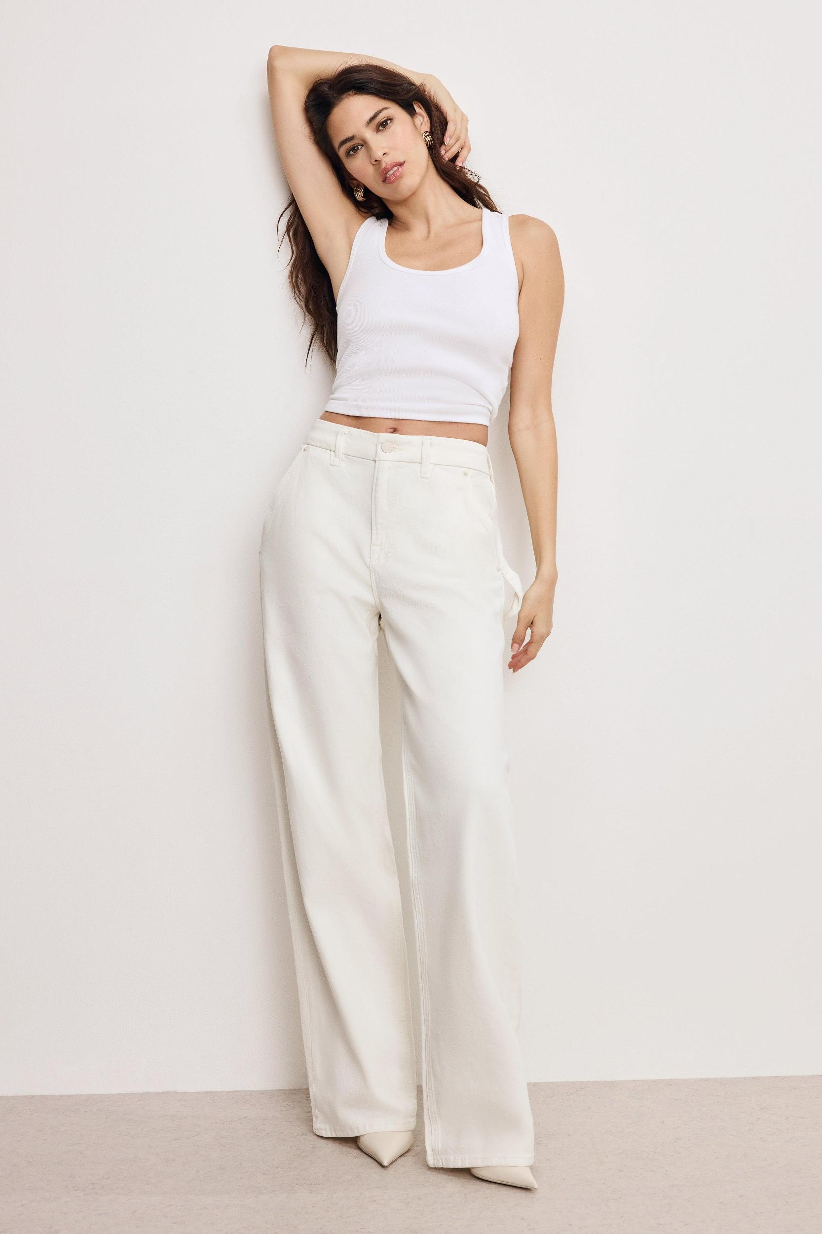 GOOD '90S CARPENTER JEANS | CLOUD WHITE Product Image