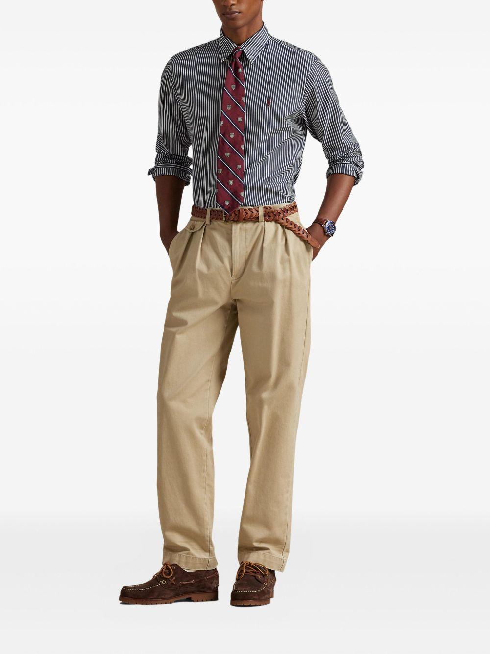 striped button-down shirt Product Image