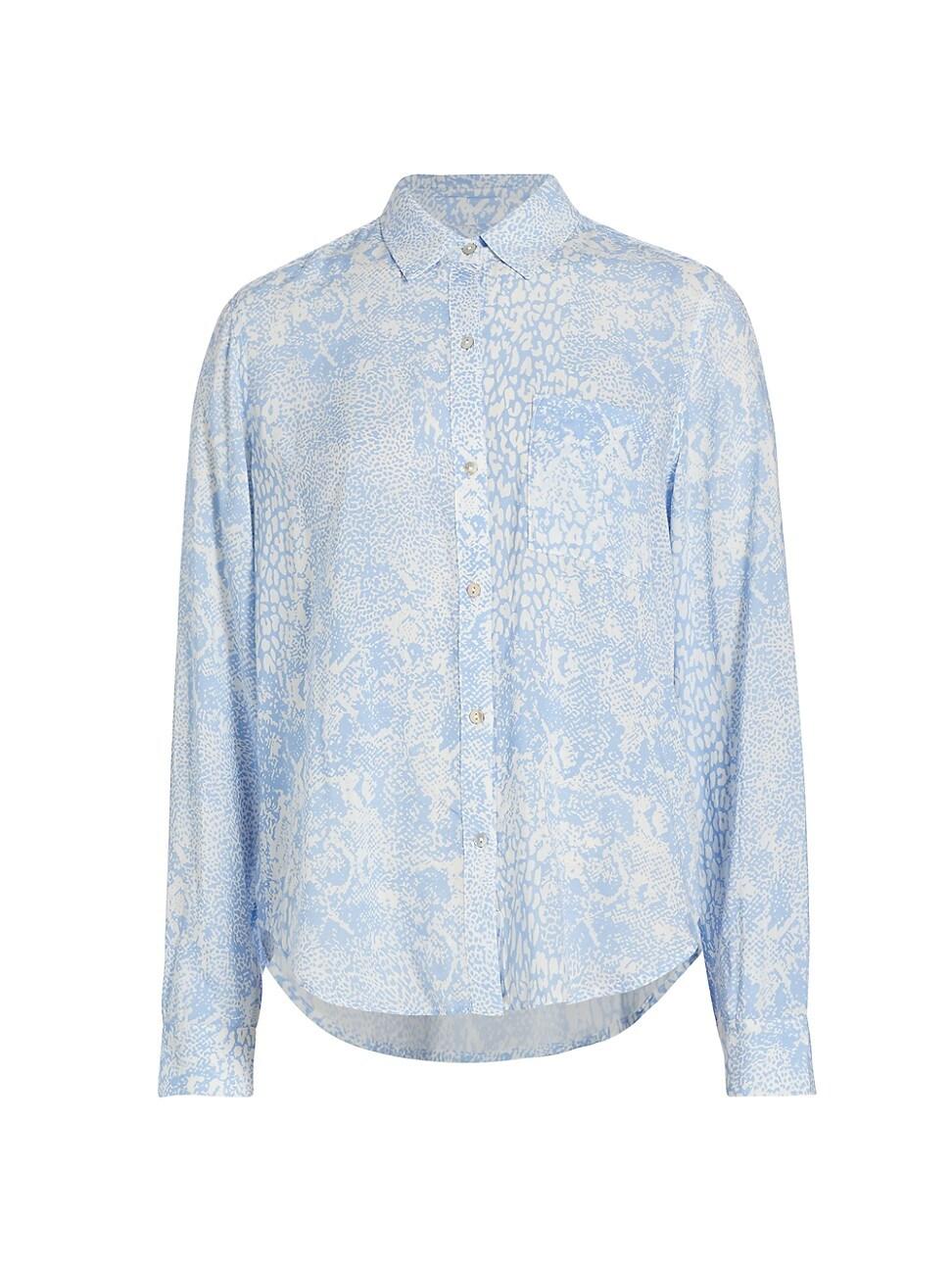 Womens Josephine Button-Front Blouse Product Image