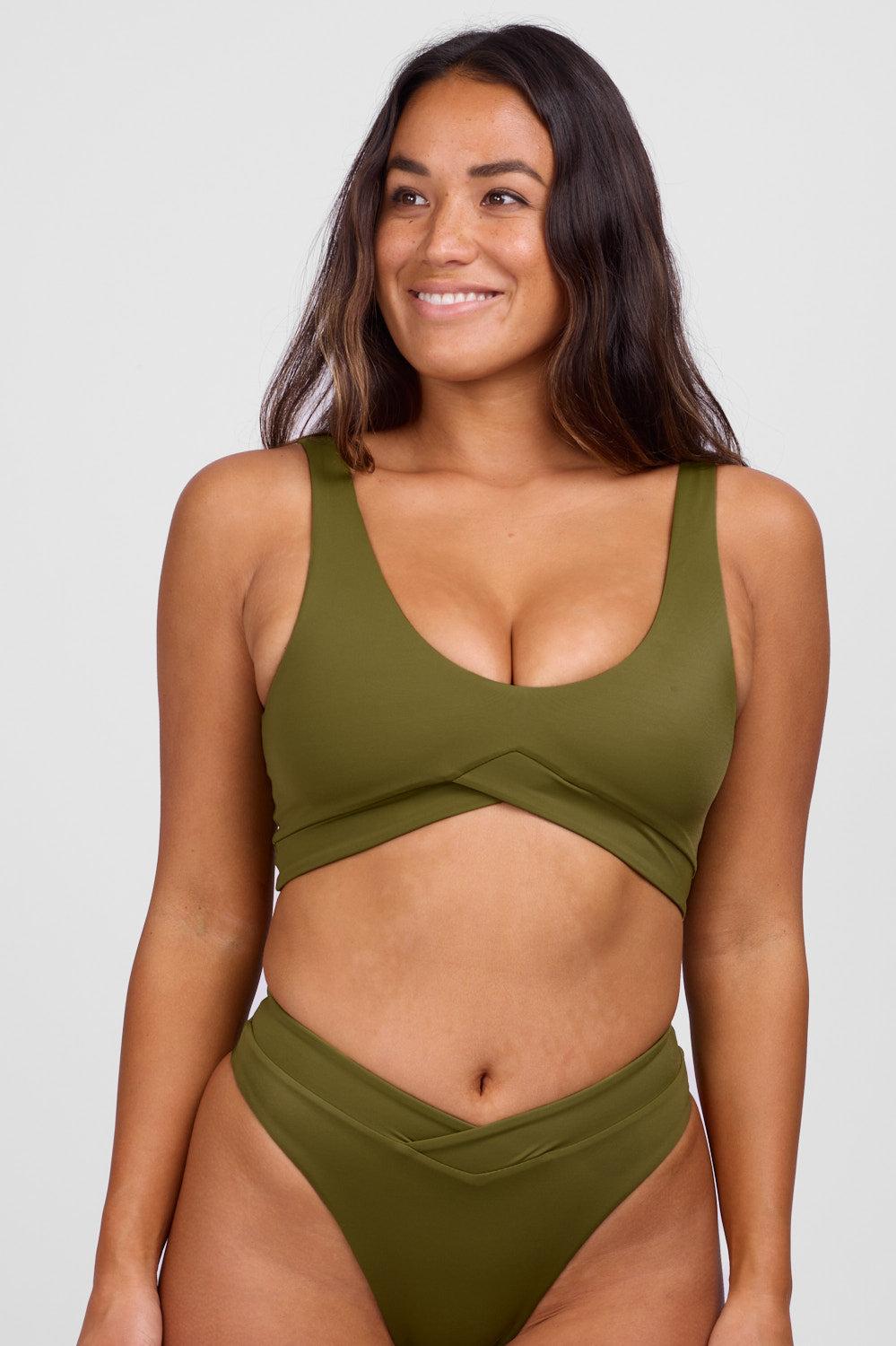 Cayla Bikini Top -  Black Female Product Image