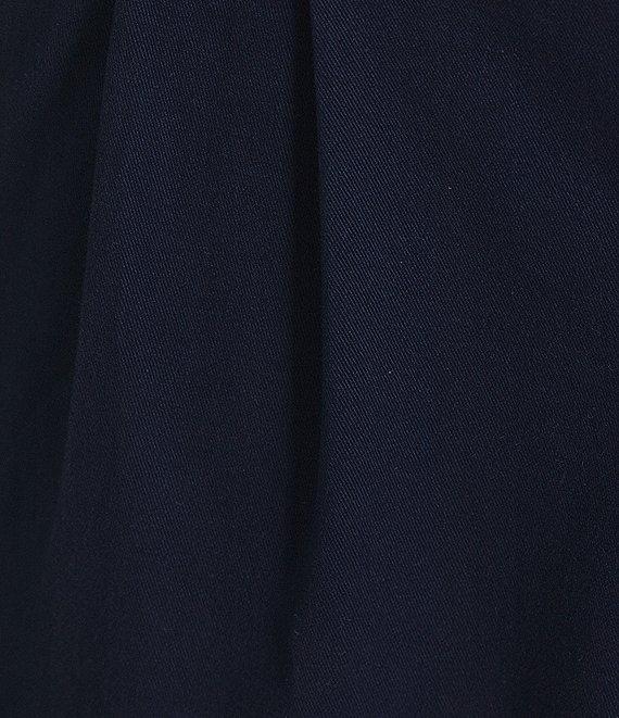 Roundtree & Yorke Big & Tall The Cloud Short Classic Fit 9#double; Pleated Washed Chino Shorts Product Image