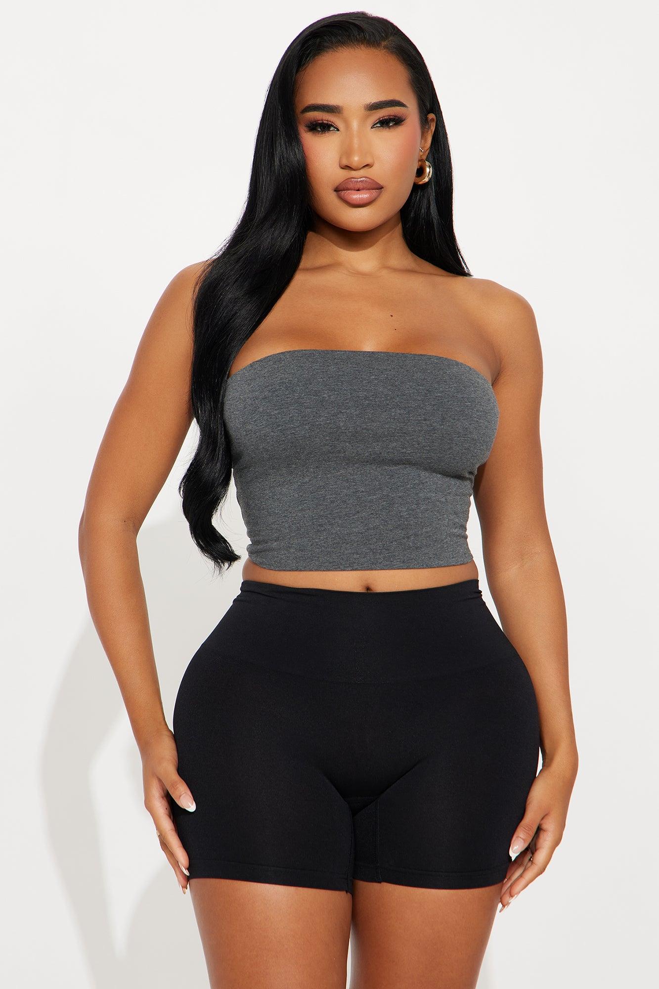Essential Bandeau - Charcoal Female Product Image