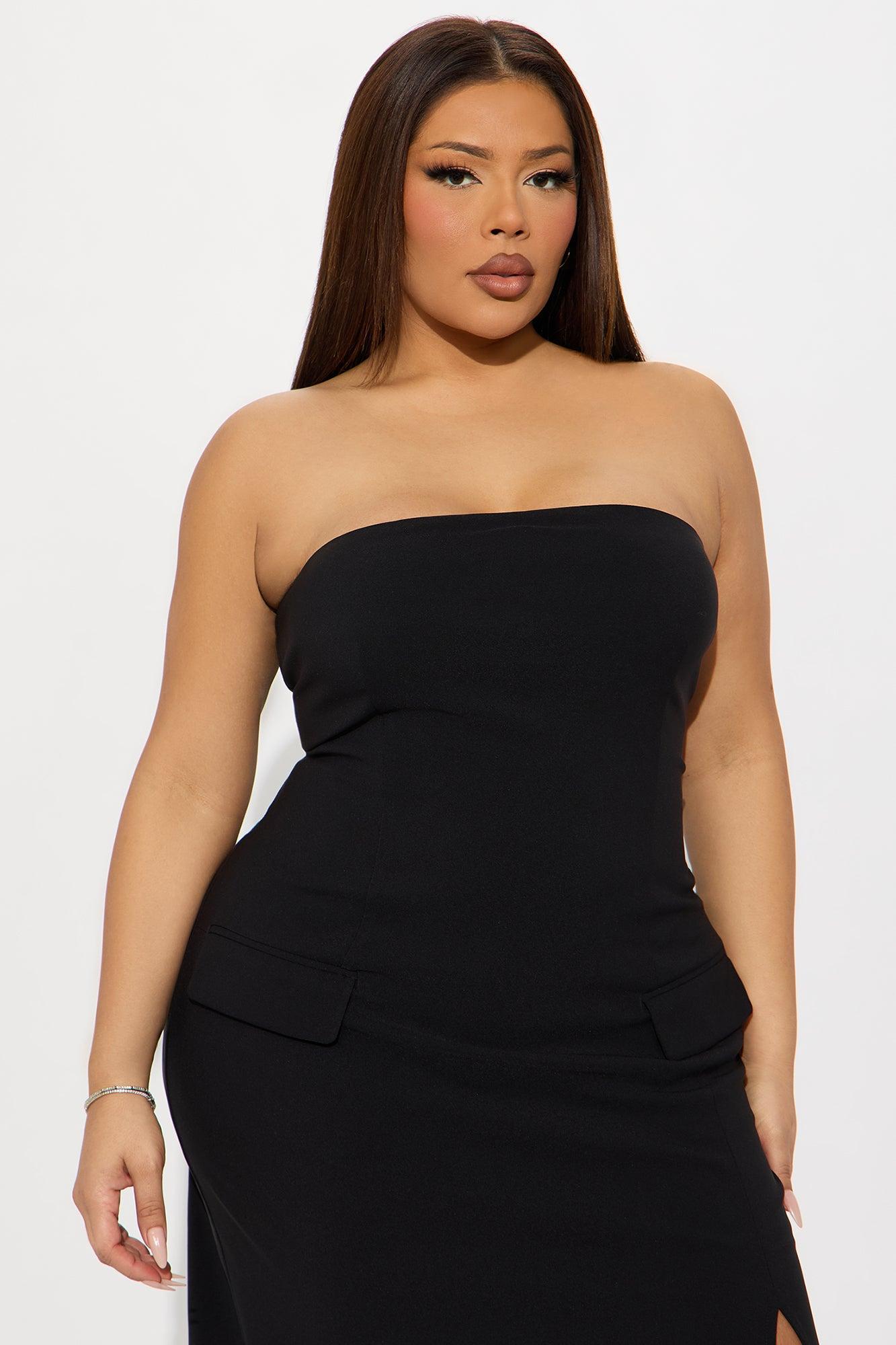 Tanya Maxi Tube Dress - Black Product Image