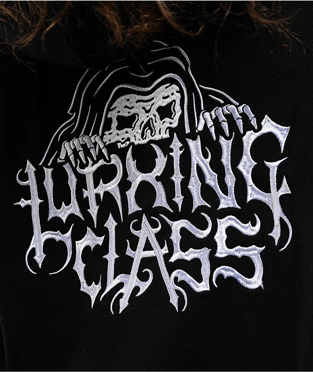 Lurking Class by Sketchy Tank Unchained Black Zip Hoodie Product Image