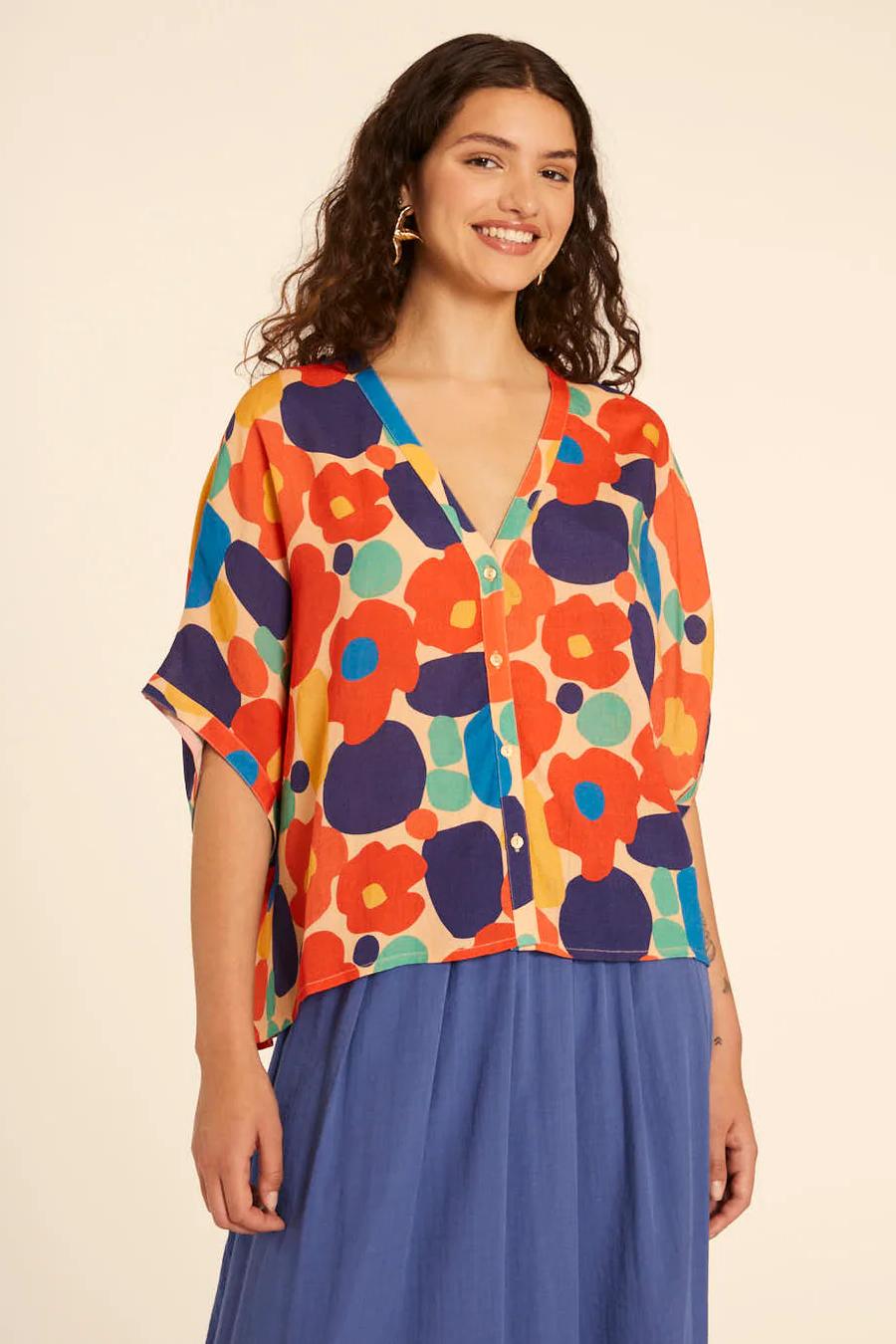 Kimono Blossom Top Product Image