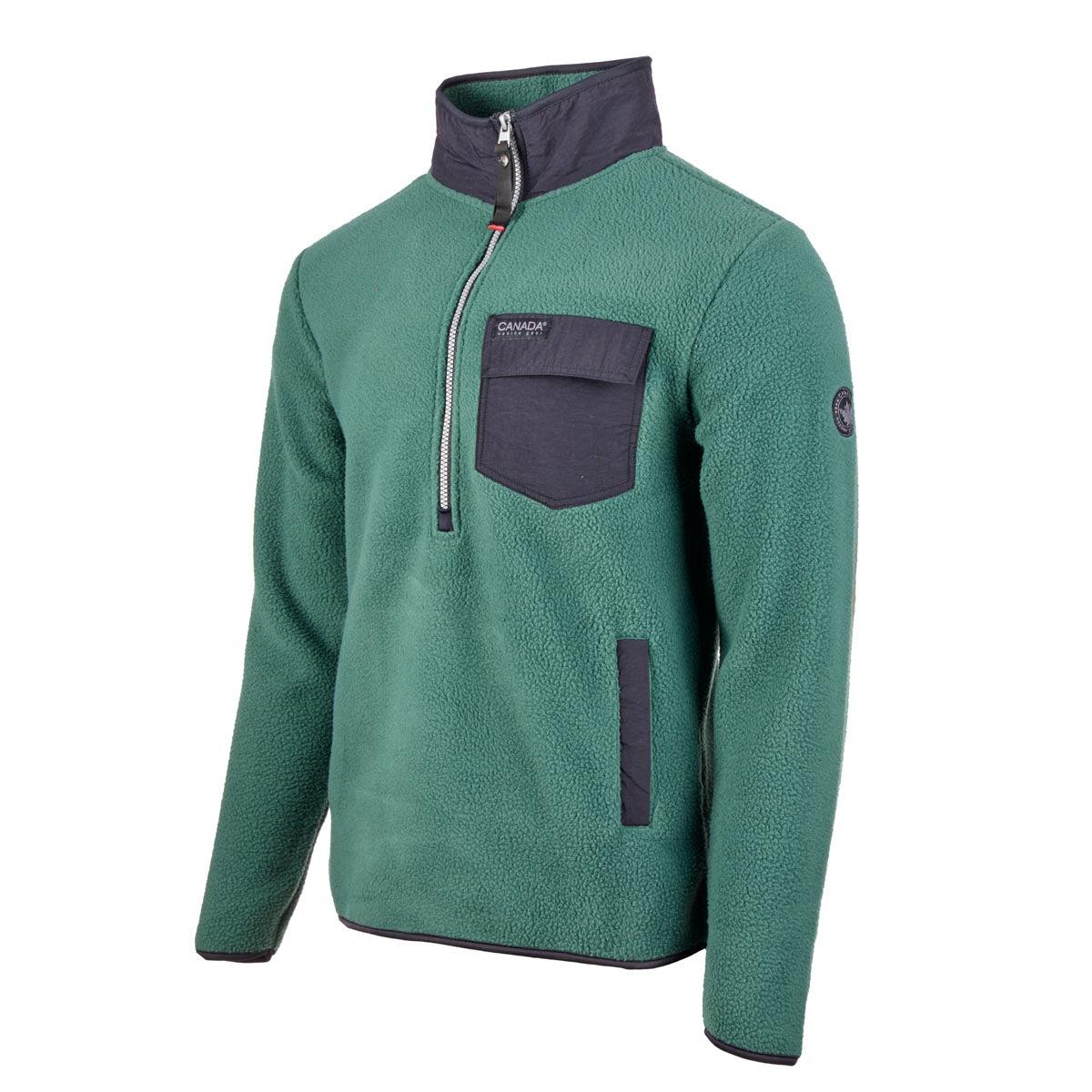 Canada Weather Gear Men's Hi-Pile Fuzz Fleece 1/4 Zip Product Image