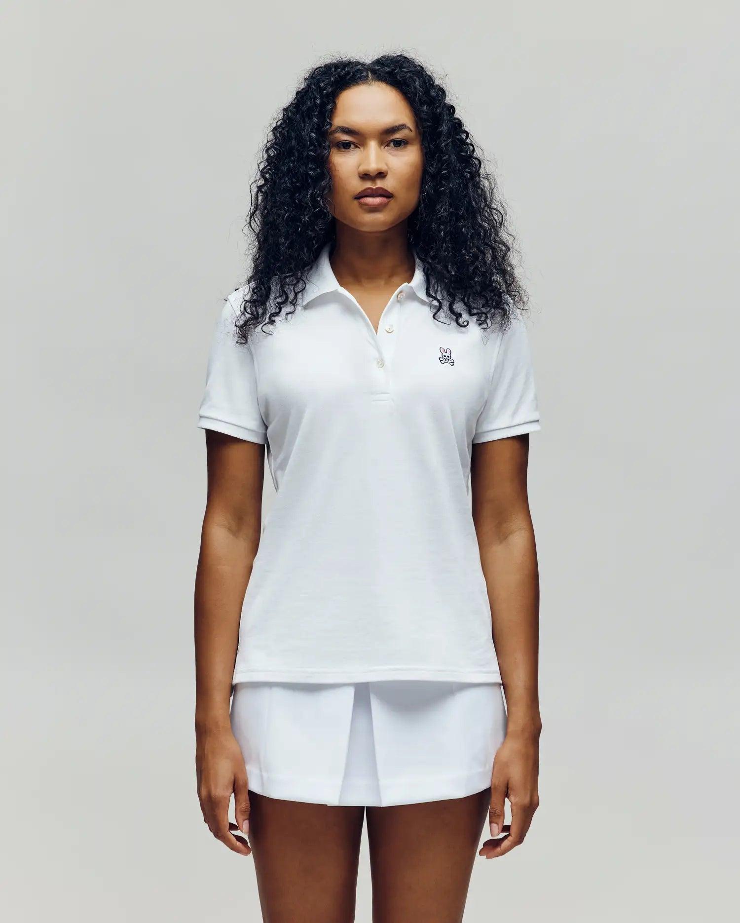 WOMENS PIQUE POLO - WT0100003 Female Product Image