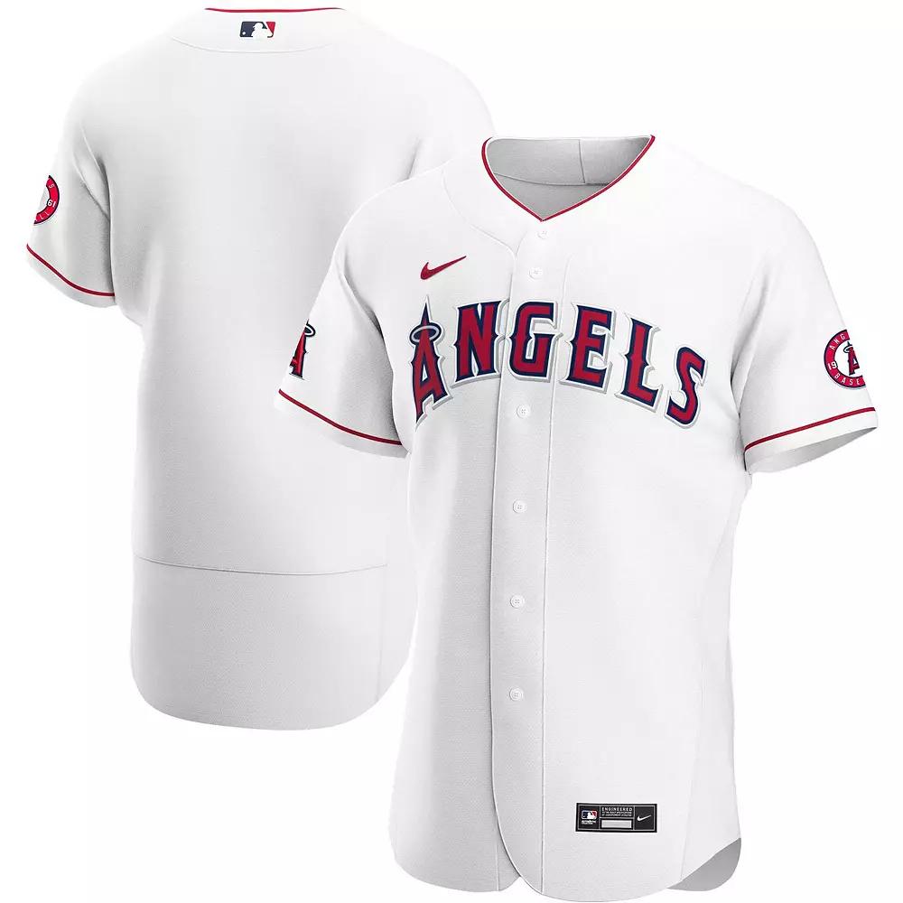 Men's Nike White Los Angeles Angels Home Authentic Team Jersey,  Product Image