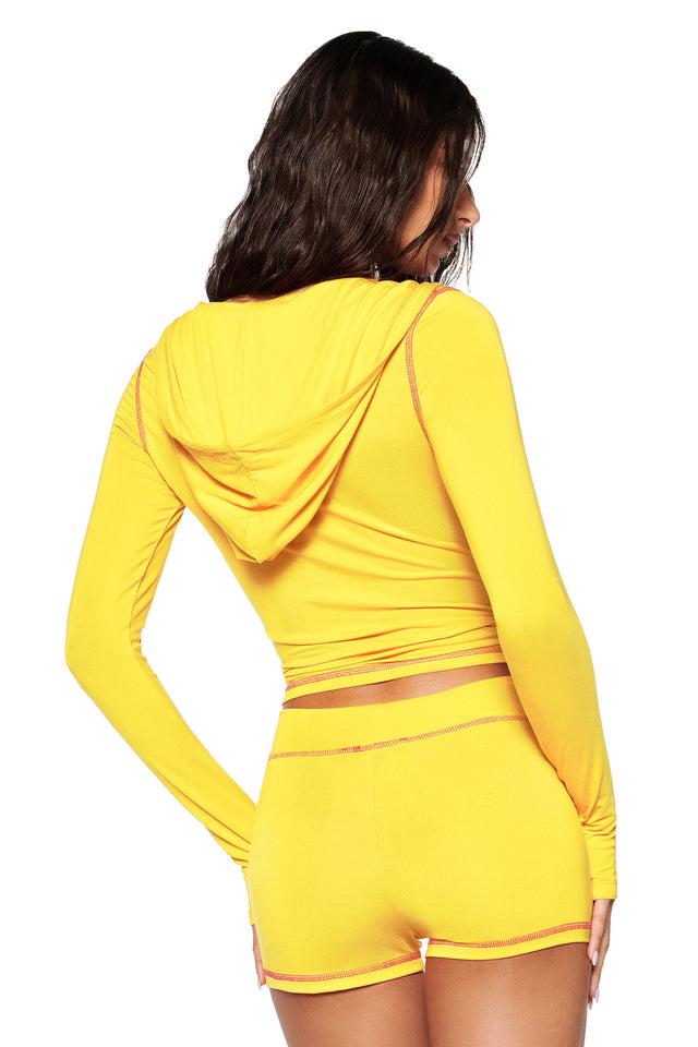 BLARE HOODIE - LEMON Product Image